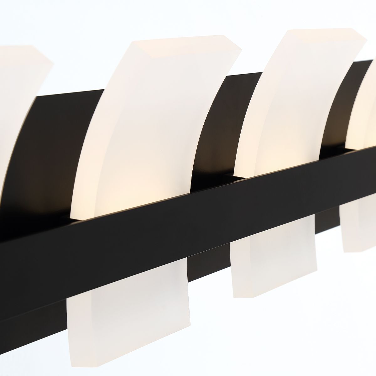 Cambridge 36 In. 5 Lights LED Vanity Light Black Finish - Bees Lighting
