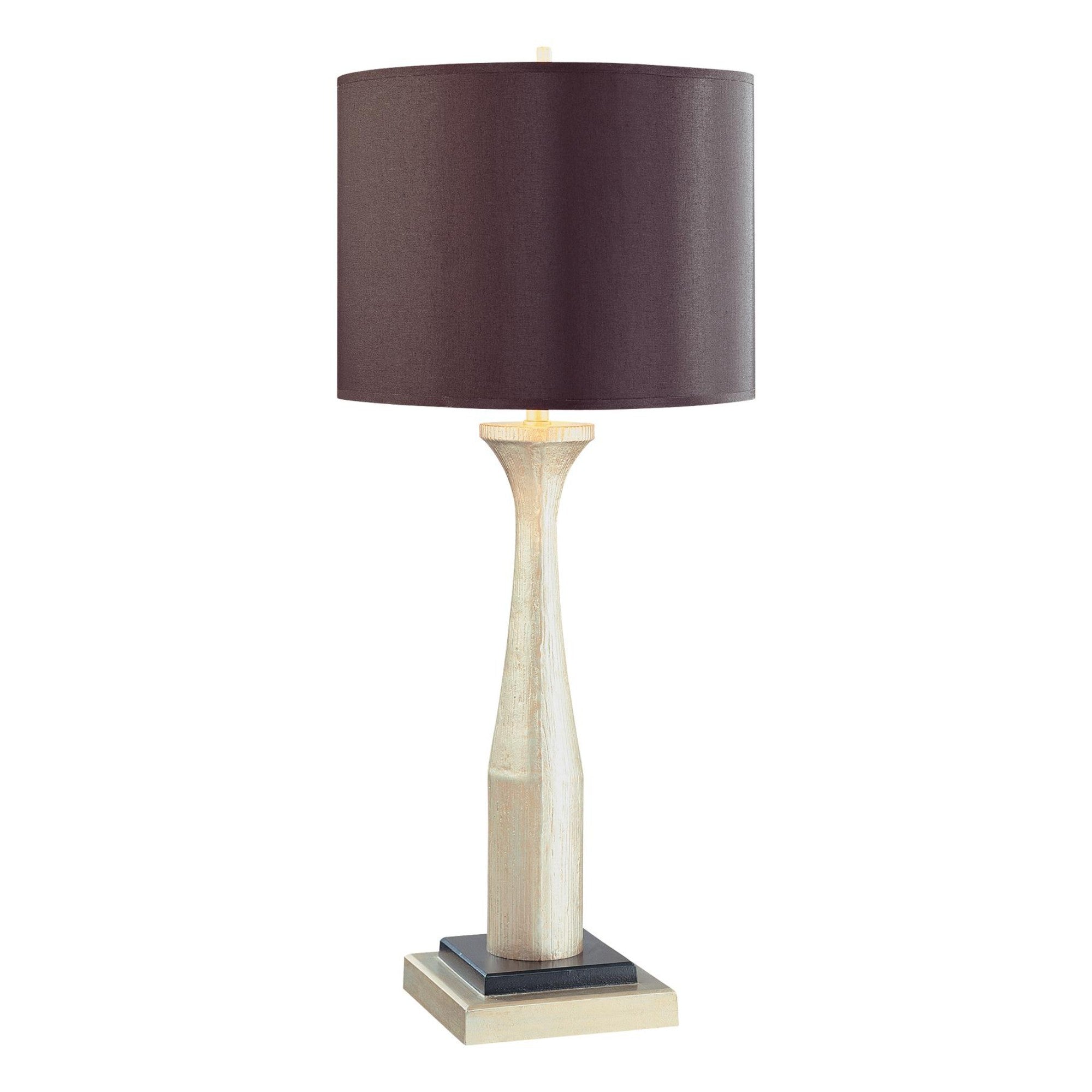 Ambience 30" Table Lamp, Antique Silver Finish - Bees Lighting