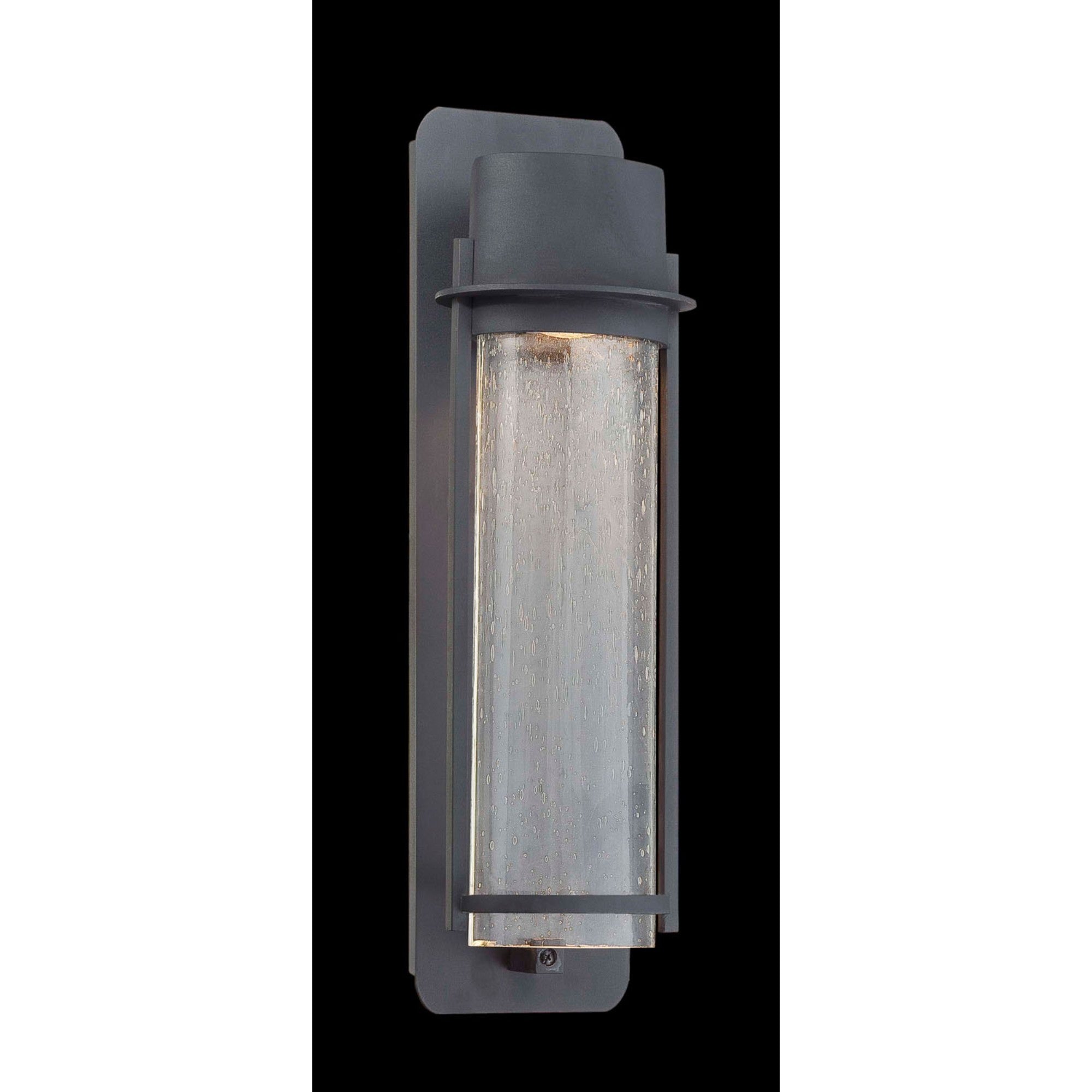 Artisan Lane 23" 2-Light Outdoor Wall Sconce, Coal Finish - Bees Lighting