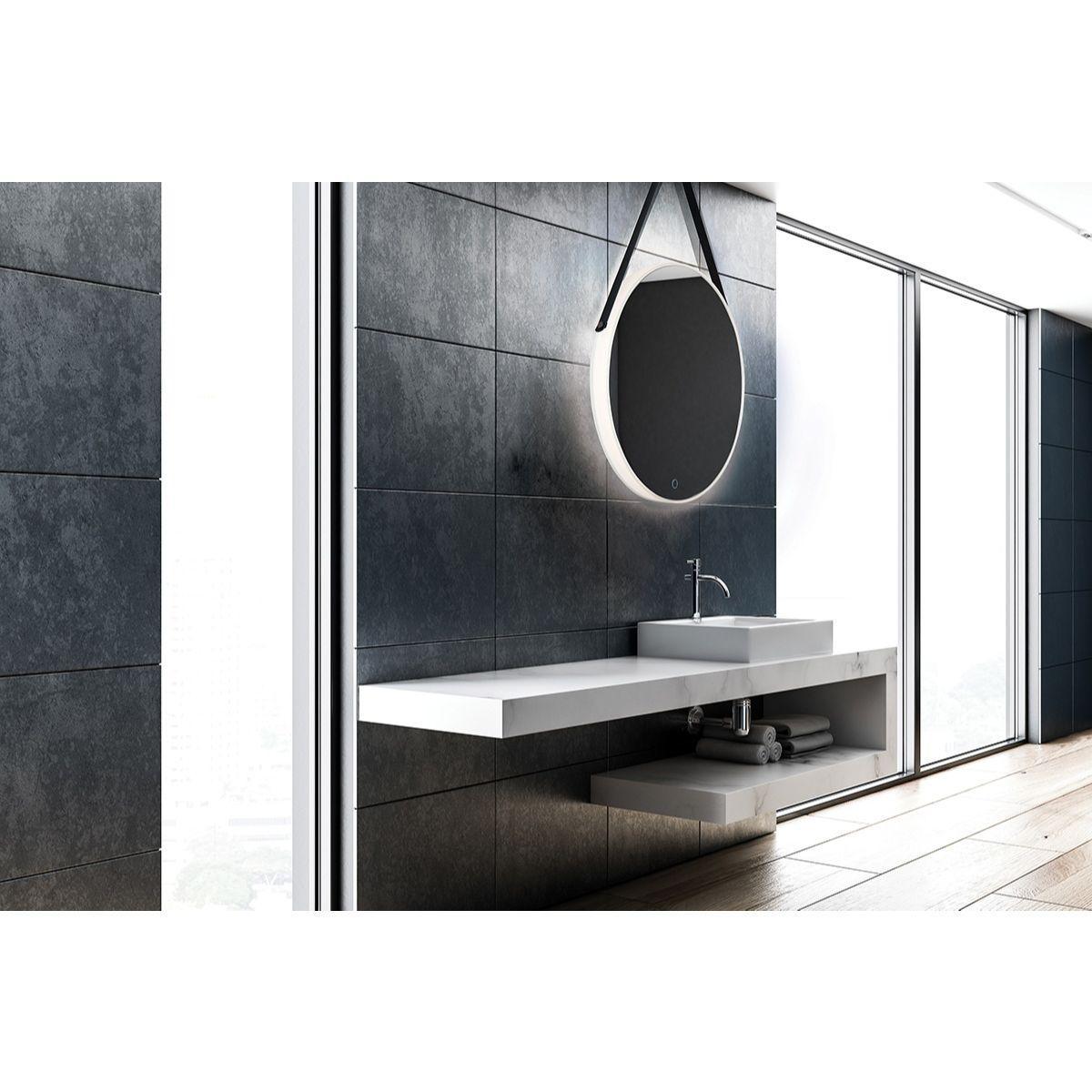35885 24 In. LED Vanity & Bathroom Mirror 2040 Lumens 3000K - Bees Lighting