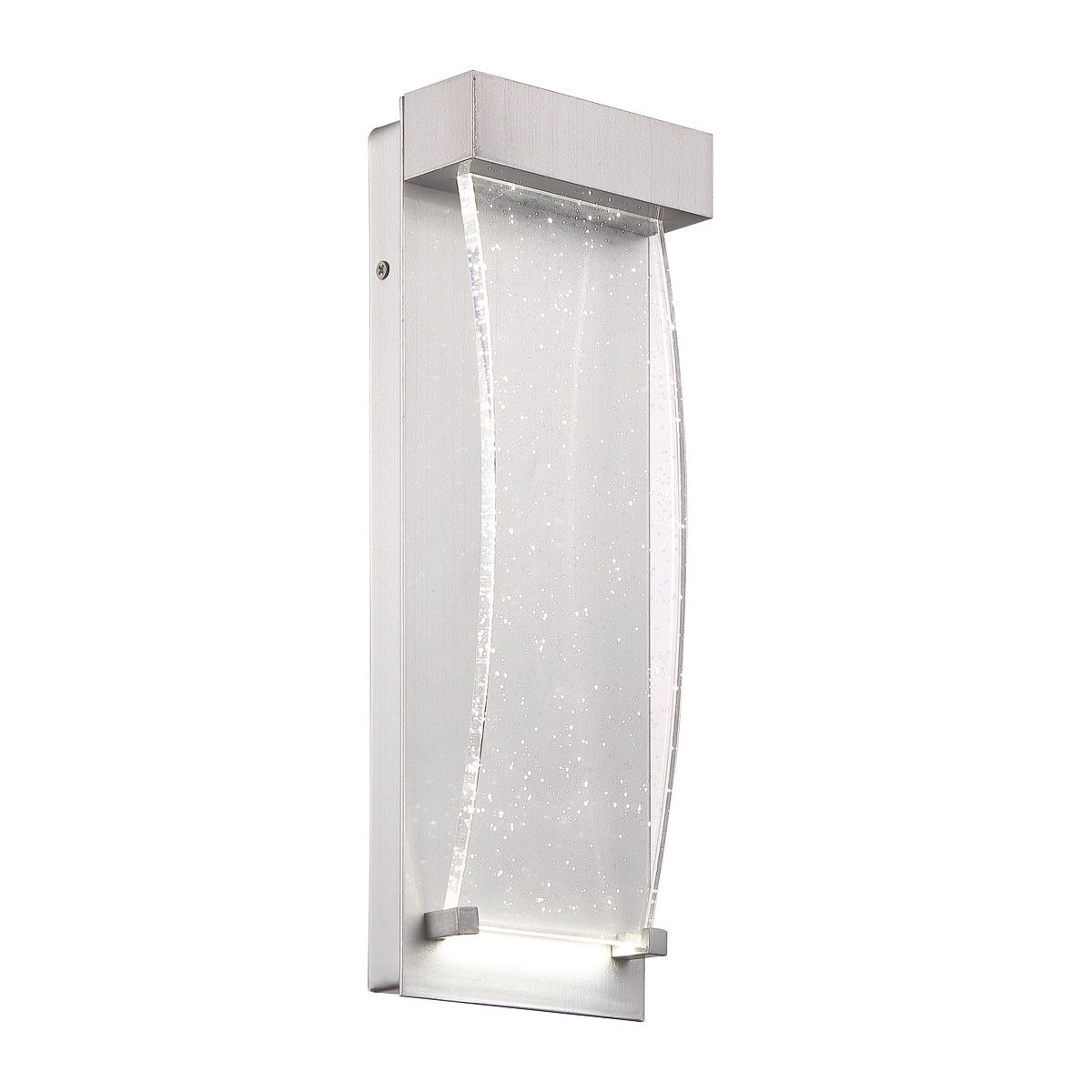 35887 14 In. LED Outdoor Wall Sconce Silver Finish - Bees Lighting