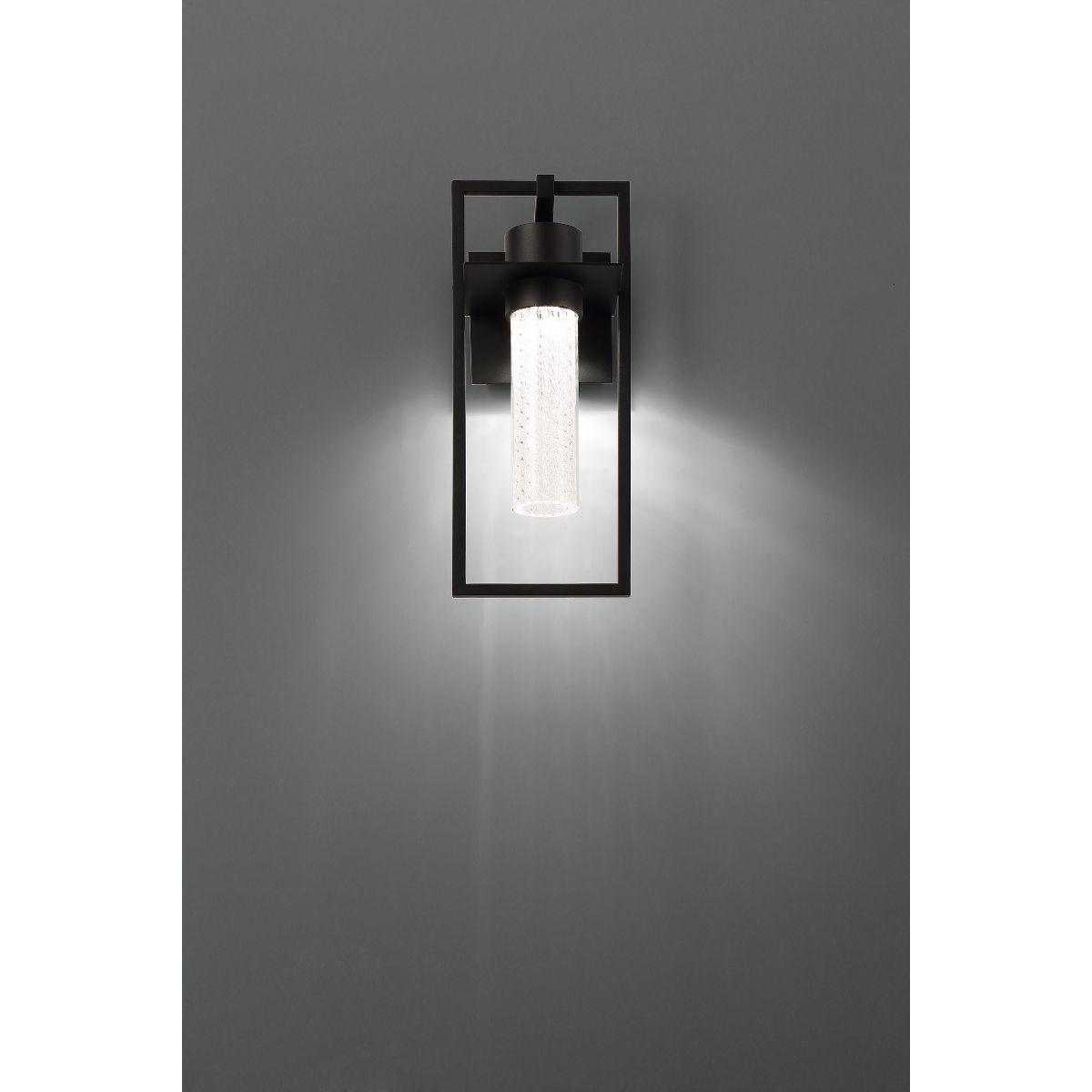 35890 15 In. LED Outdoor Wall Sconce Black Finish - Bees Lighting