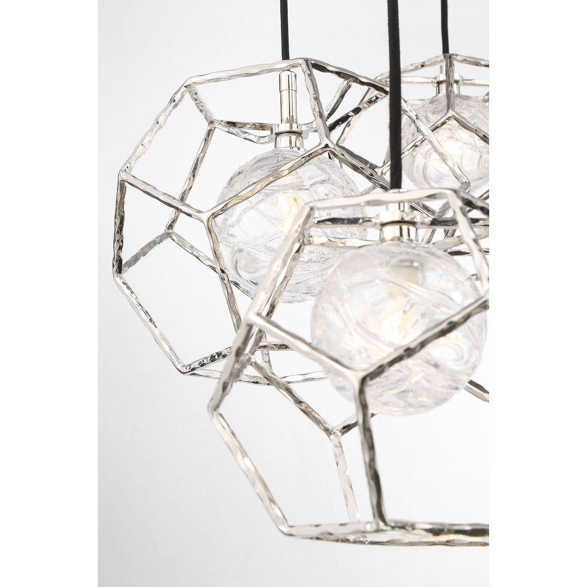 Norway LED Pendant Light Chrome Finish - Bees Lighting