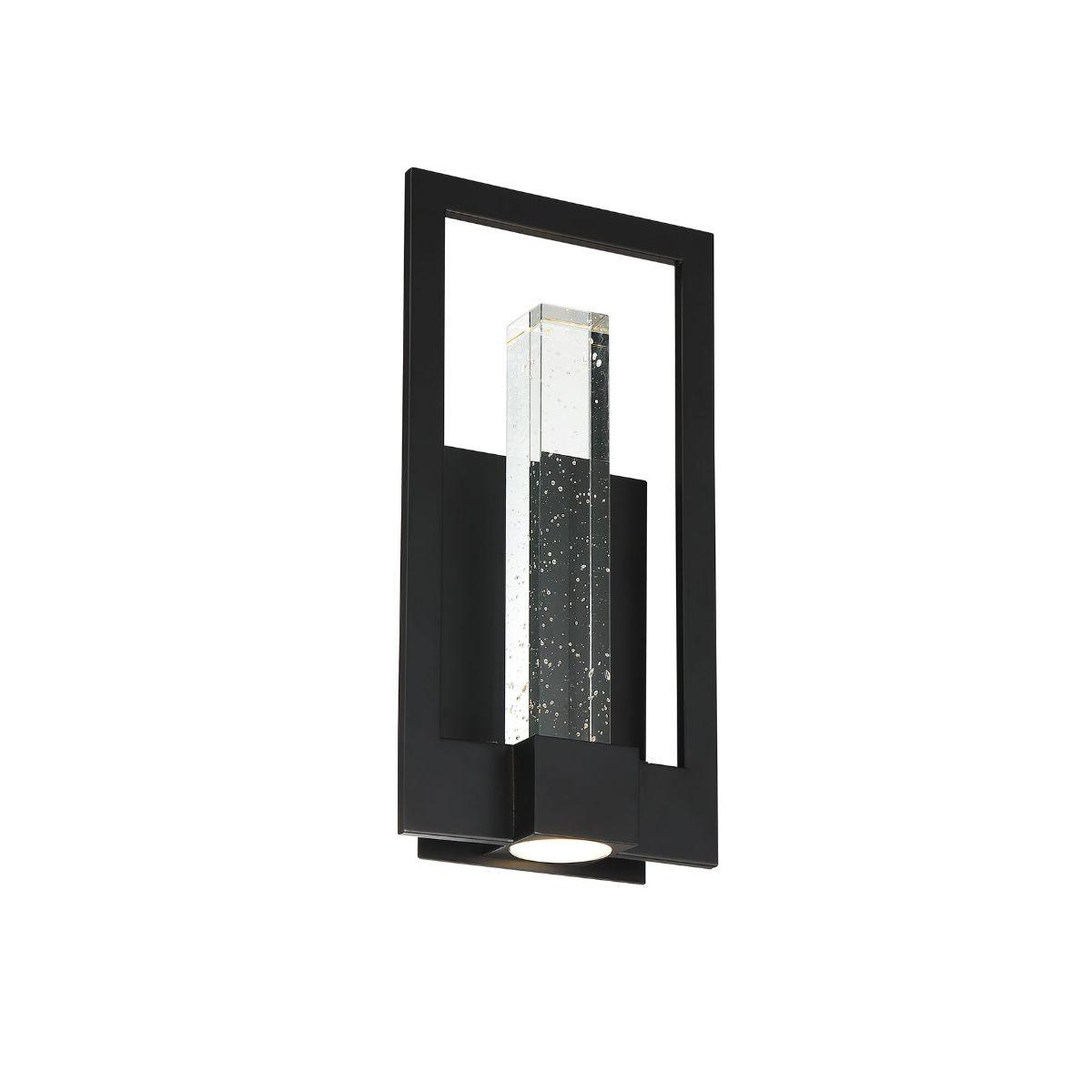 Hanson 14 in. 2 Lights LED Wall Light Black Finish - Bees Lighting