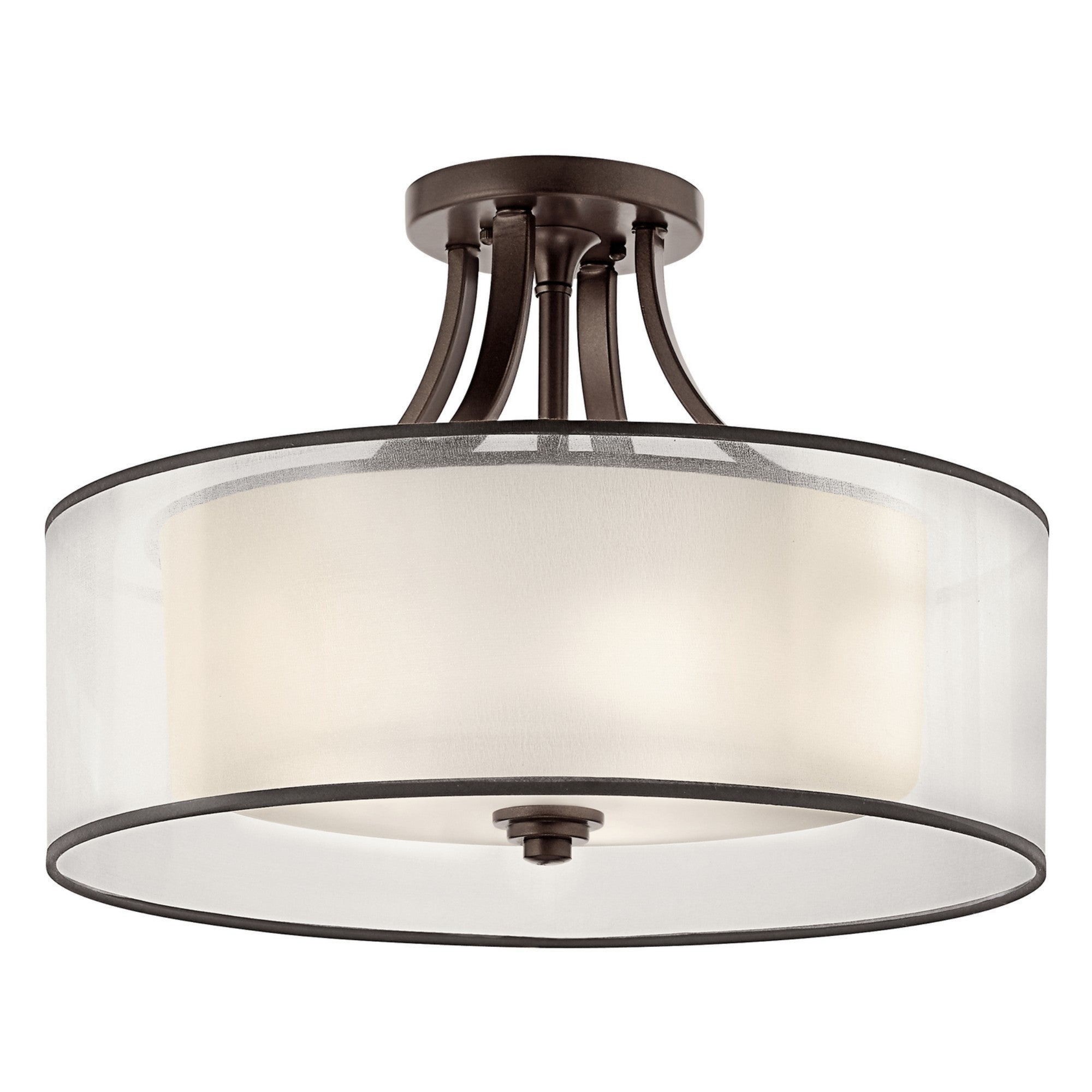 Lacey Semi-Flush Mount Ceiling Light - Bees Lighting