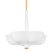 Rimini Pendant Light gold leaf Finish - Bees Lighting