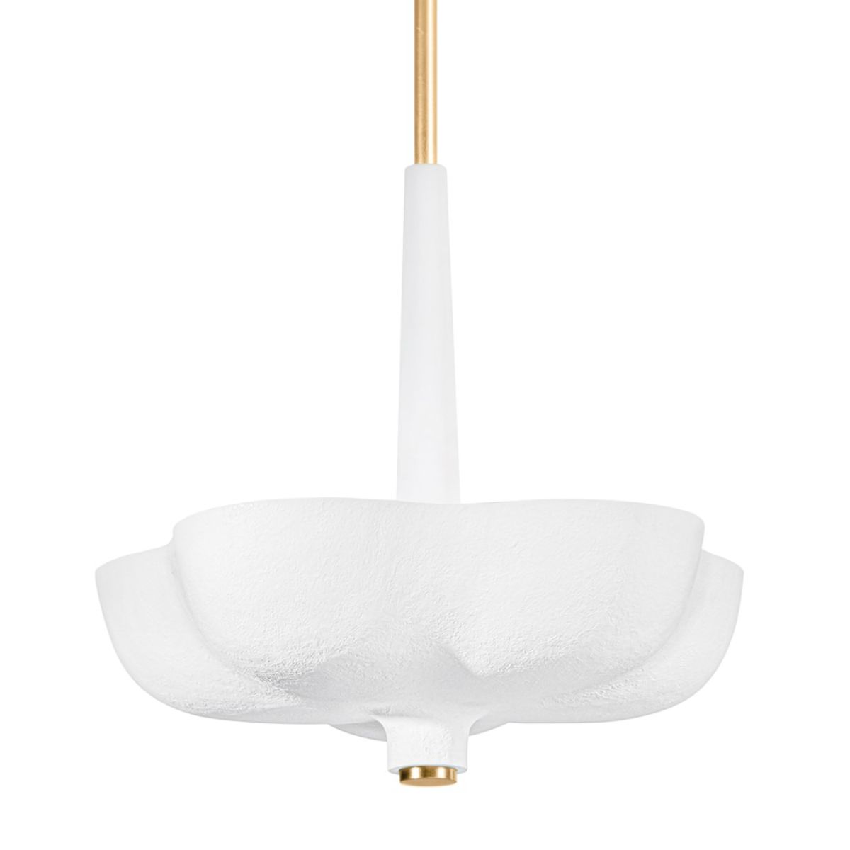 Rimini Pendant Light gold leaf Finish - Bees Lighting