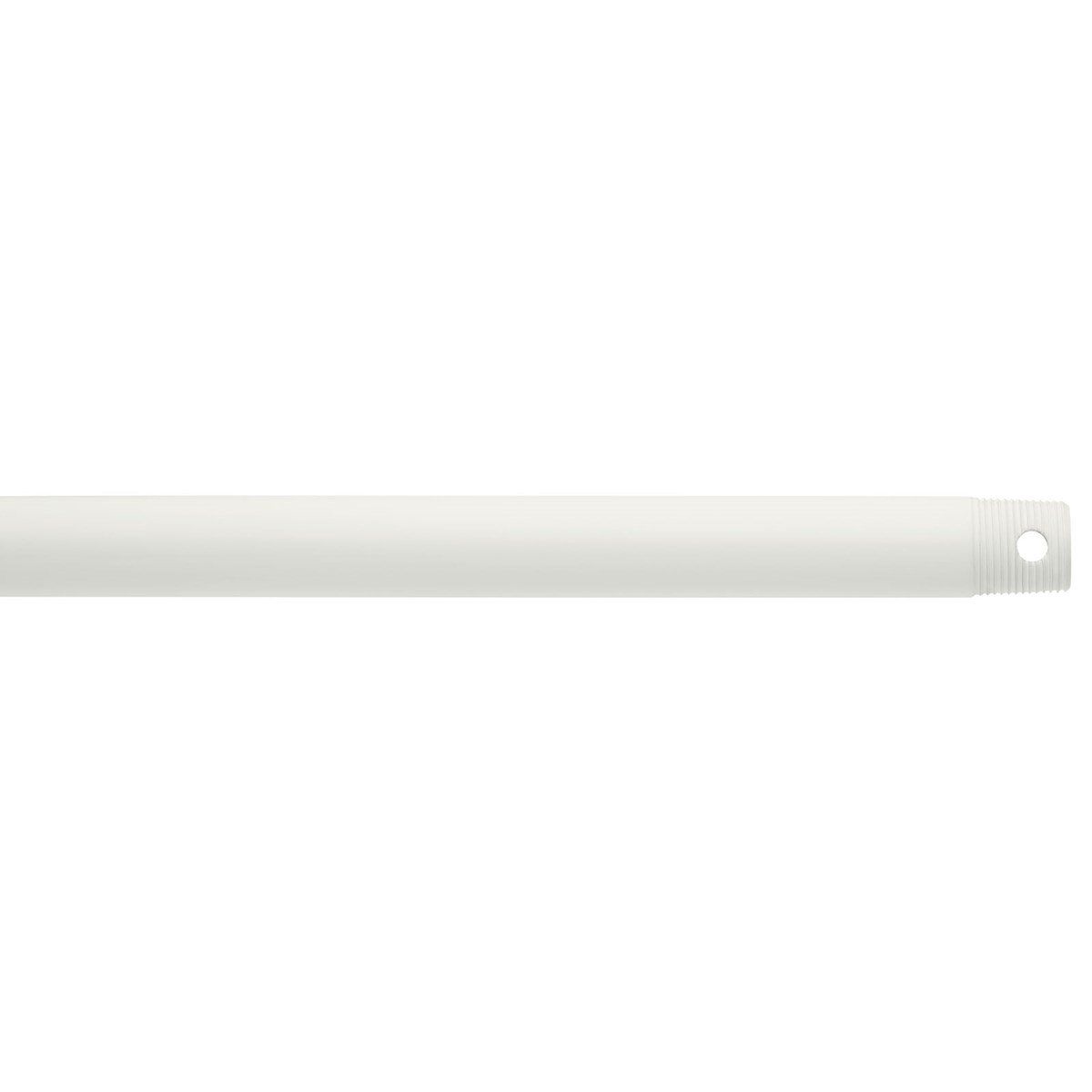 72 Inch Fan Downrod, White Finish - Bees Lighting