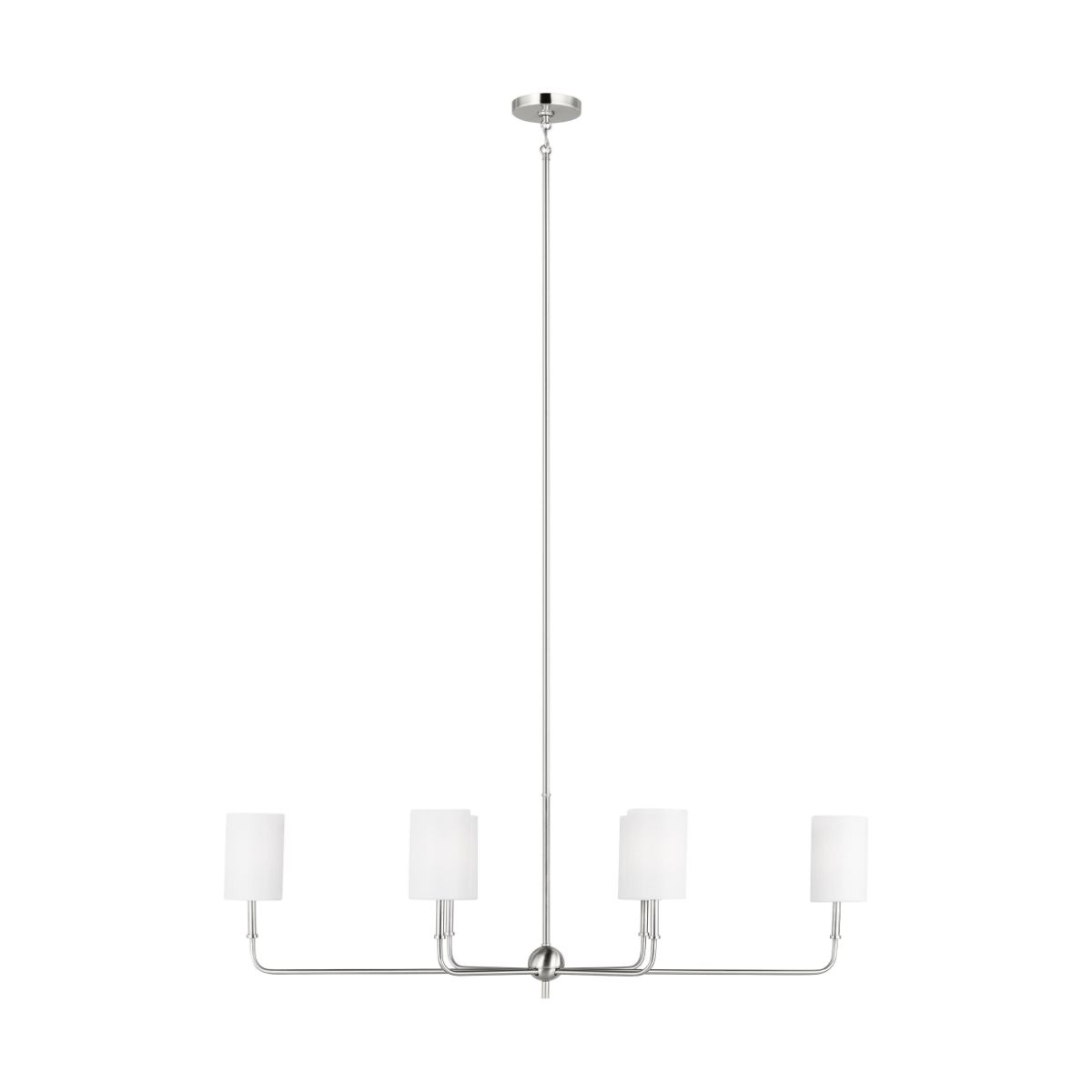 Foxdale 6 Lights Chandelier Brushed Nickel finish - Bees Lighting