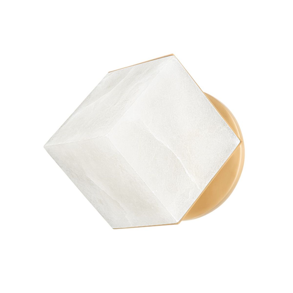 San Juan 8 in. LED Wall Sconce vintage brass Finish - Bees Lighting
