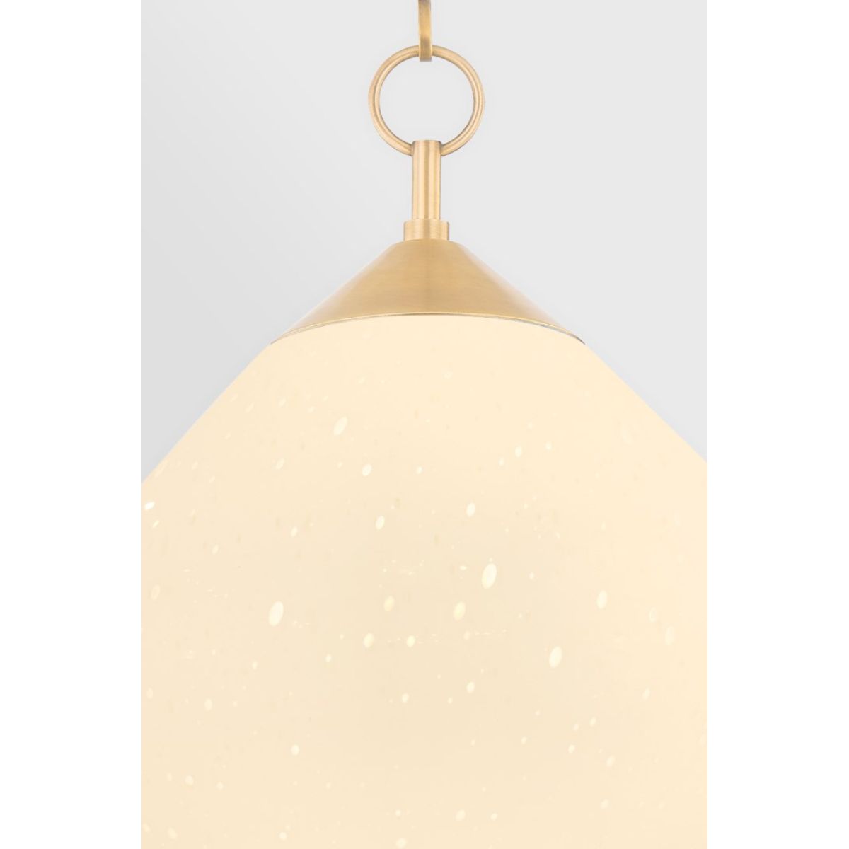 Semilla 18 in. Pendant Light vintage brass Finish - Bees Lighting