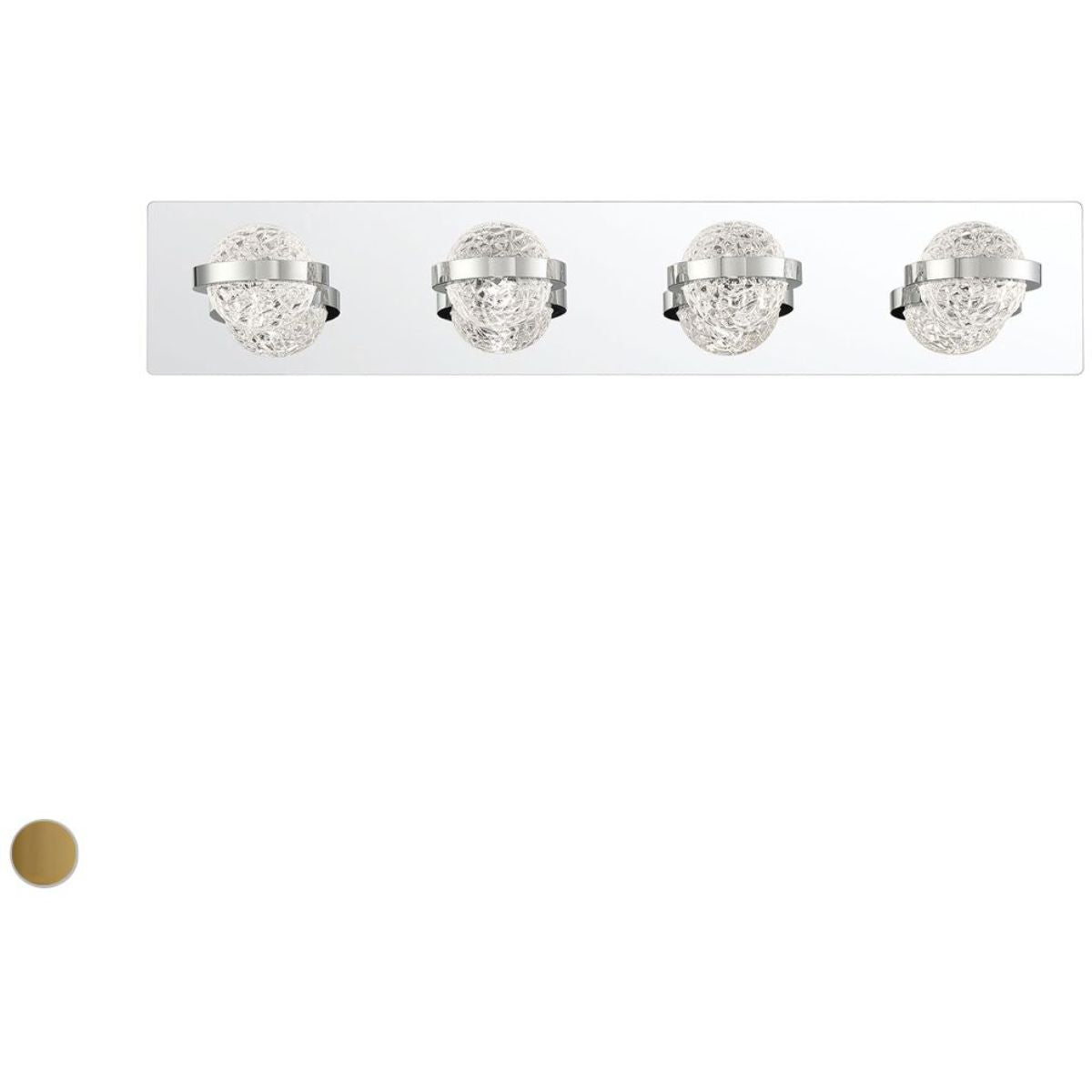 Ryder 26 in 4 Lights LED Bath Bar Chrome finish - Bees Lighting
