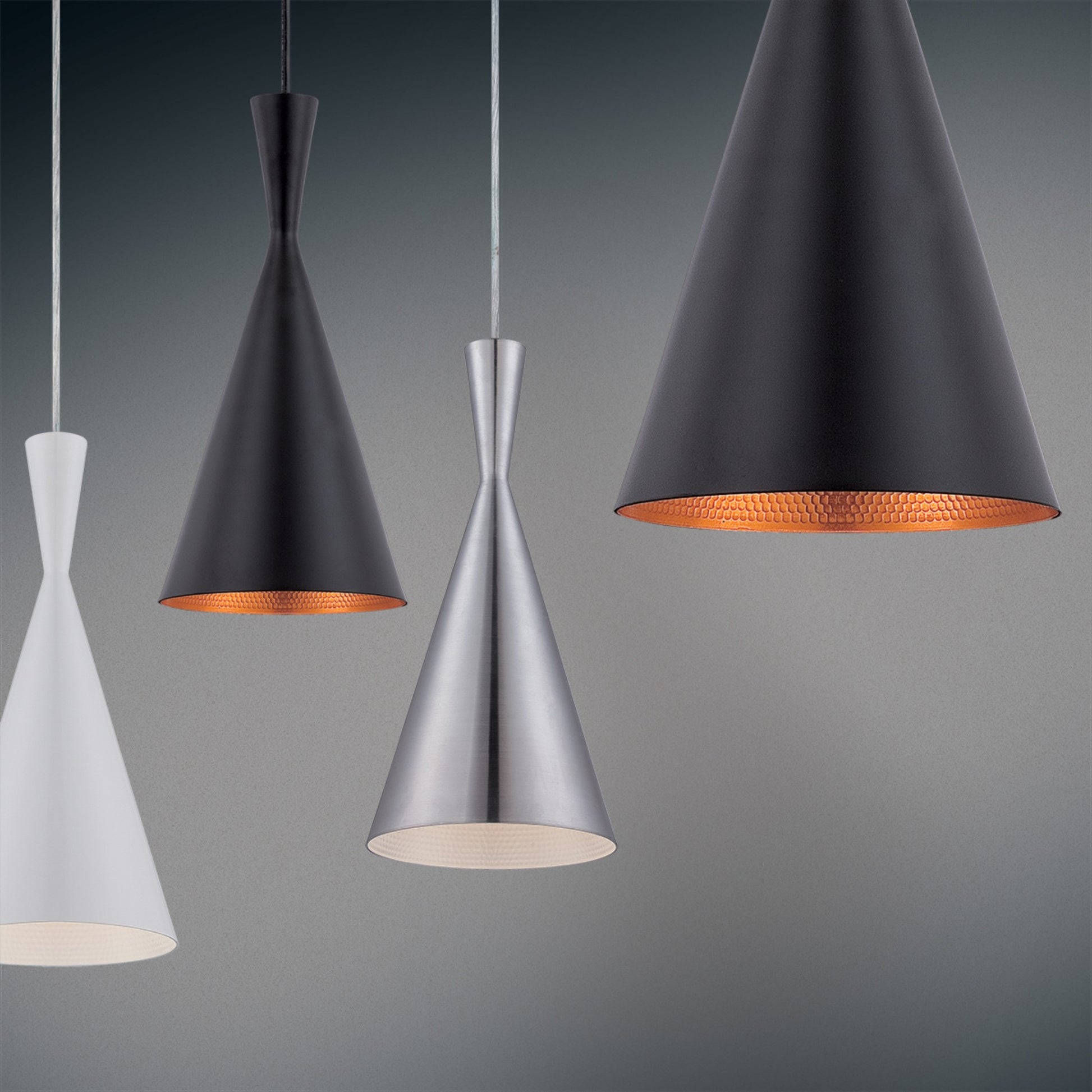 Bronx 16" Pendant, Black Finish - Bees Lighting