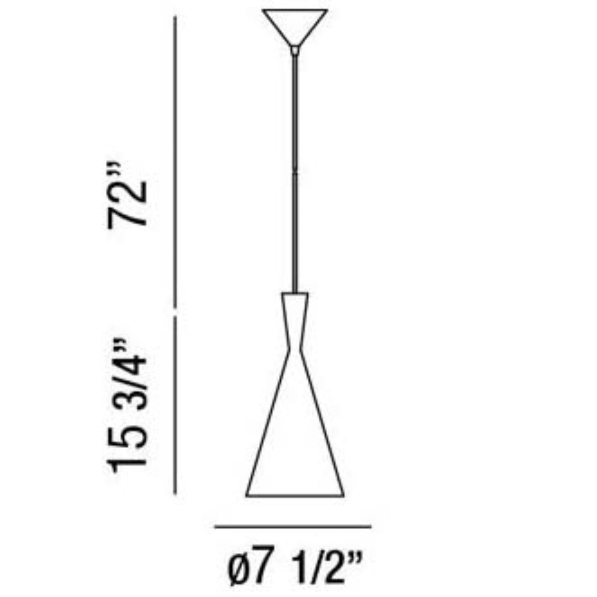 Bronx 16" Pendant, Black Finish - Bees Lighting