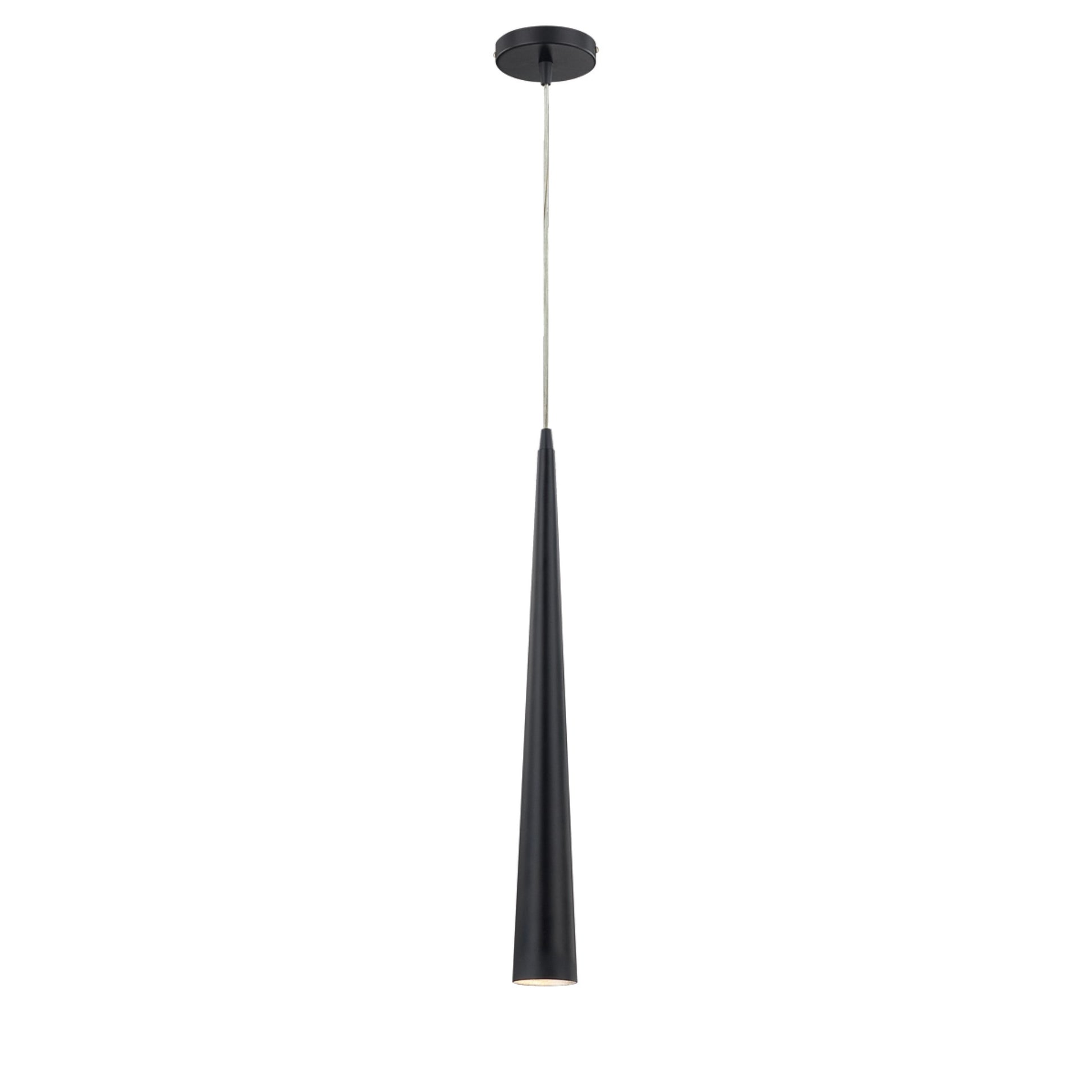 Sliver 24" Pendant, Black Finish - Bees Lighting