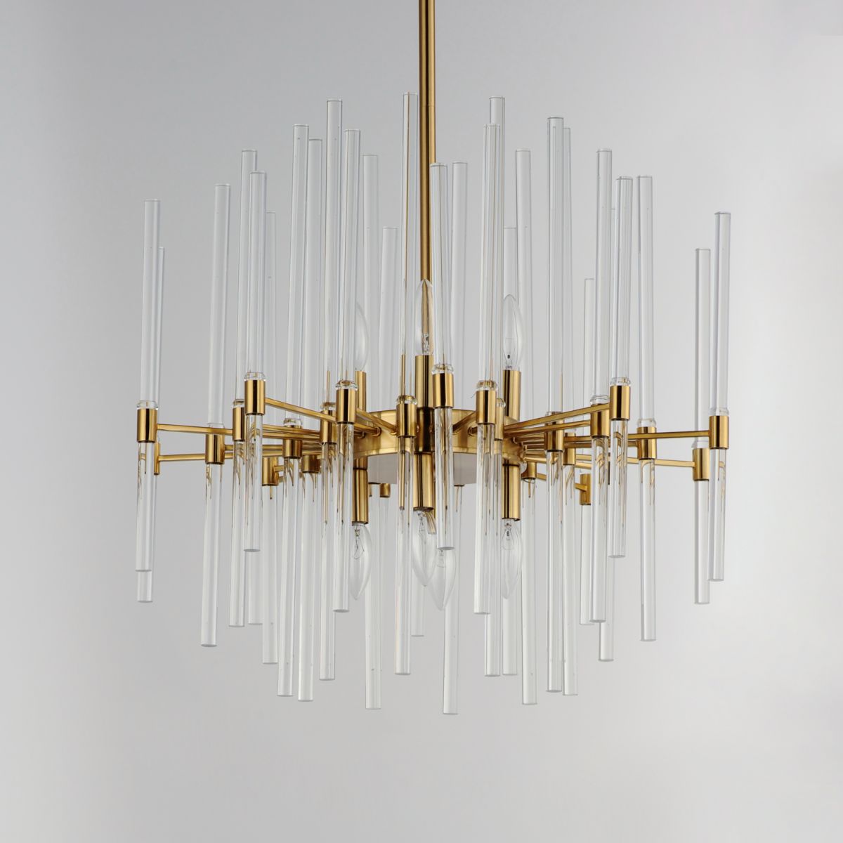 Divine 24 in. 8 Lights Chandelier Gold Finish - Bees Lighting
