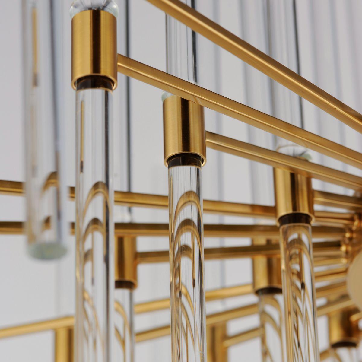 Divine 29 in. 8 Lights Chandelier Gold Finish - Bees Lighting