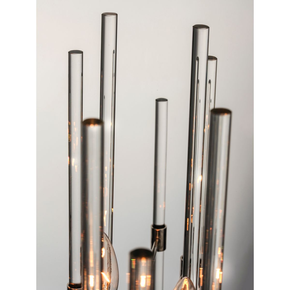 Divine 29 In. 8 Lights Chandelier Polished Nickel finish - Bees Lighting