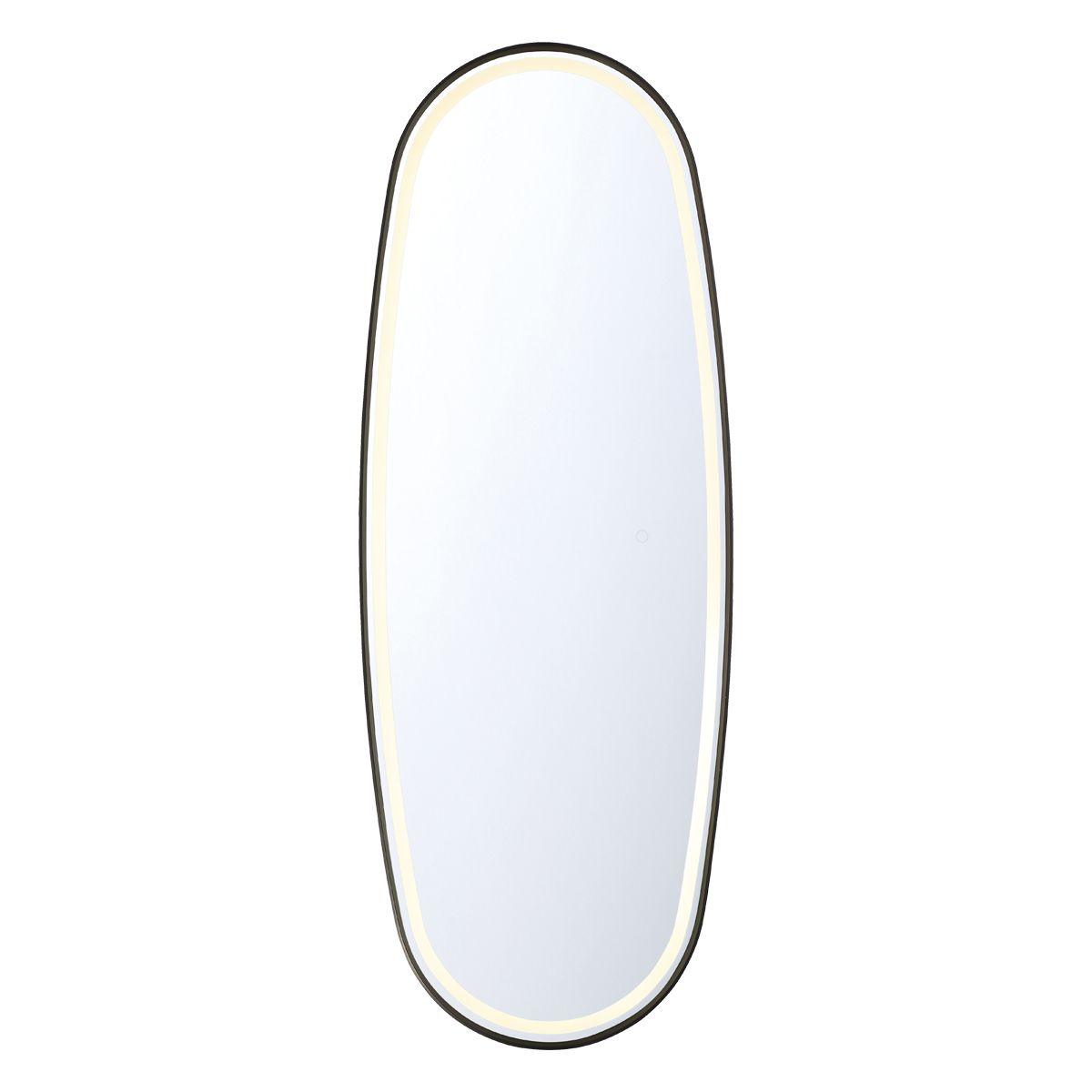 Obon 47 in. x 18 in. Framed LED Wall Mirror - Bees Lighting