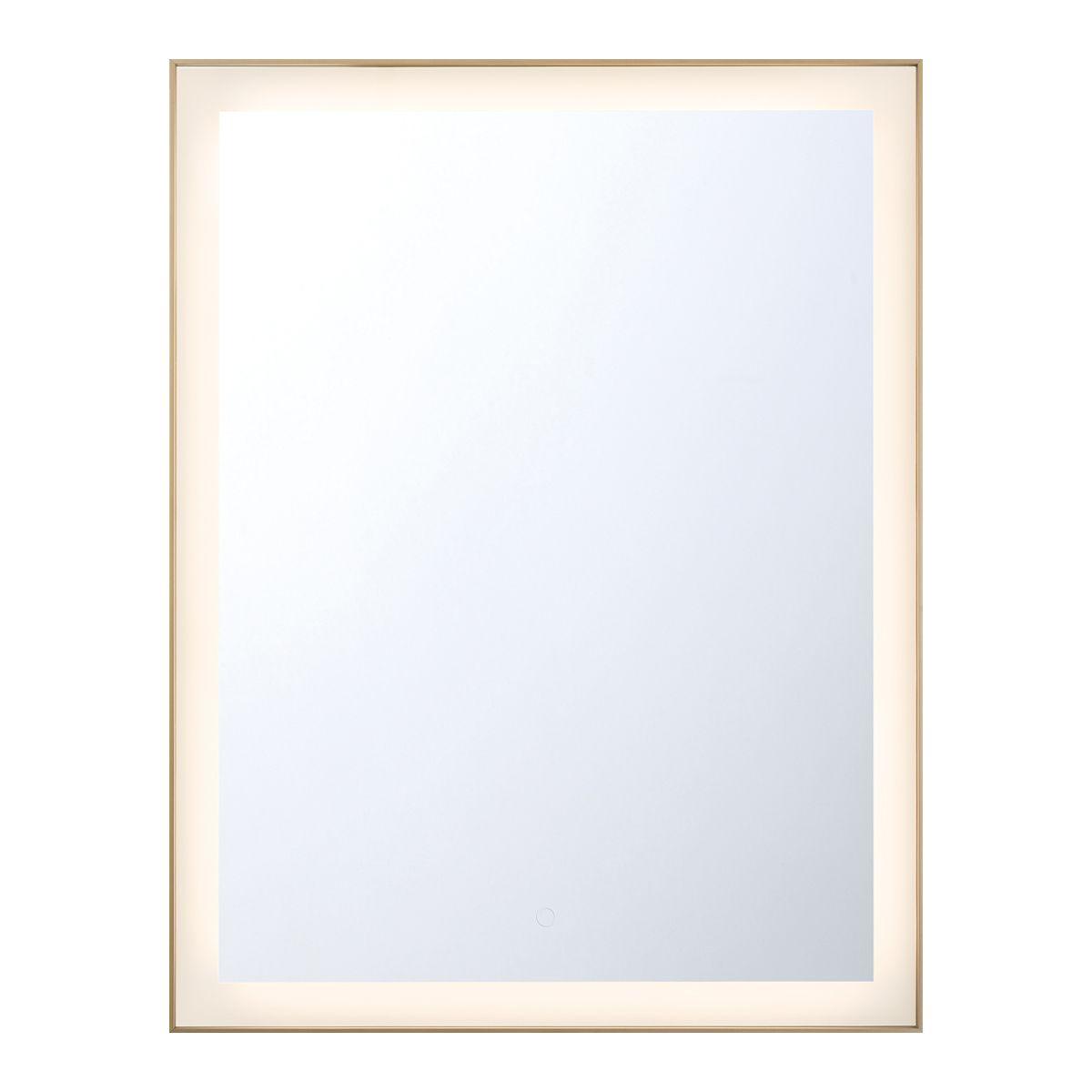 Lenora 36 in. LED Wall Mirror Selectable CCT - Bees Lighting
