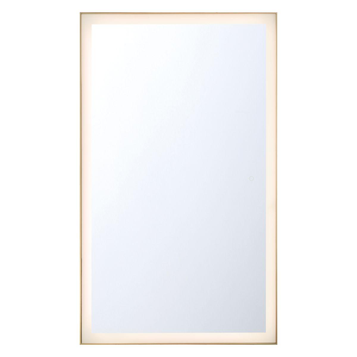 Lenora 54 in. LED Wall Mirror Selectable CCT - Bees Lighting