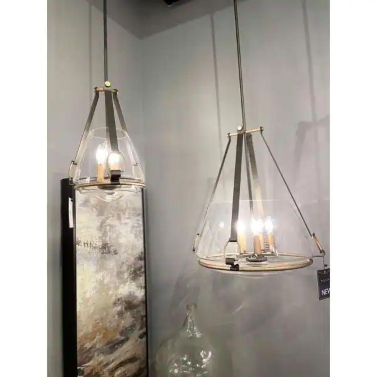 Eden Valley 12 in. 3 Lights Pendant Light iron & Gold Finish - Bees Lighting