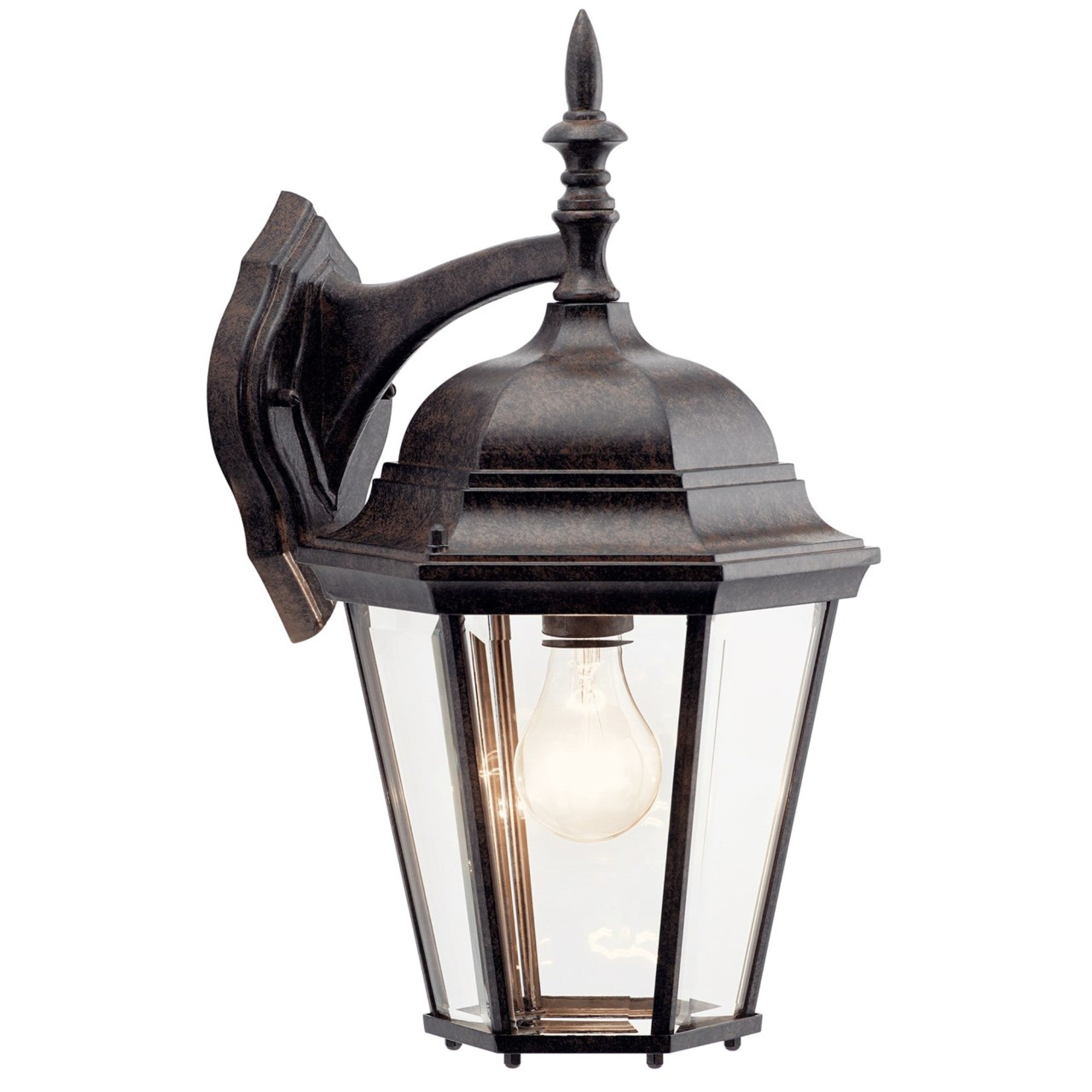 Madison 17" Outdoor Wall Light, Tannery Bronze Finish - Bees Lighting