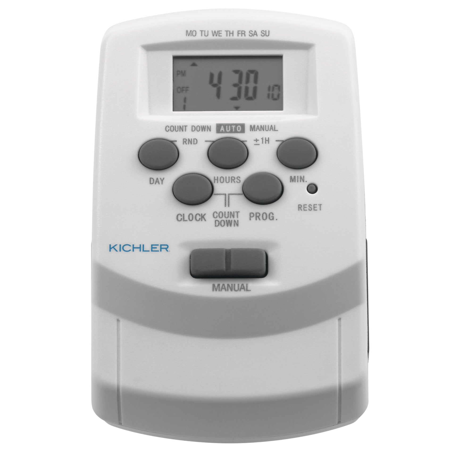 7-Days Plug-In Digital/Programmable Timer Switch White - Bees Lighting