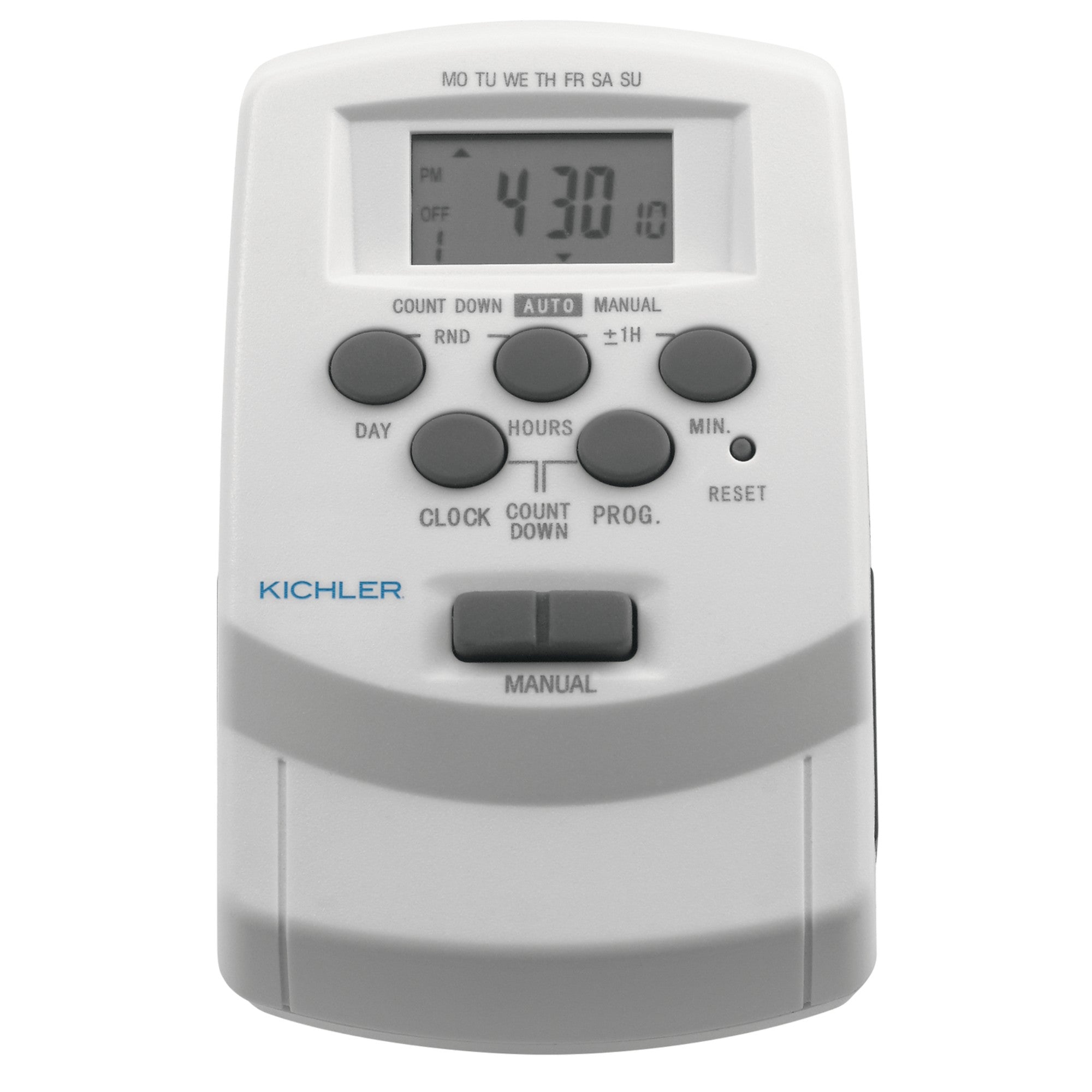 7-Days Plug-In Digital/Programmable Timer Switch White - Bees Lighting