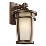 Atwood Outdoor Wall Sconce Bronze - Bees Lighting