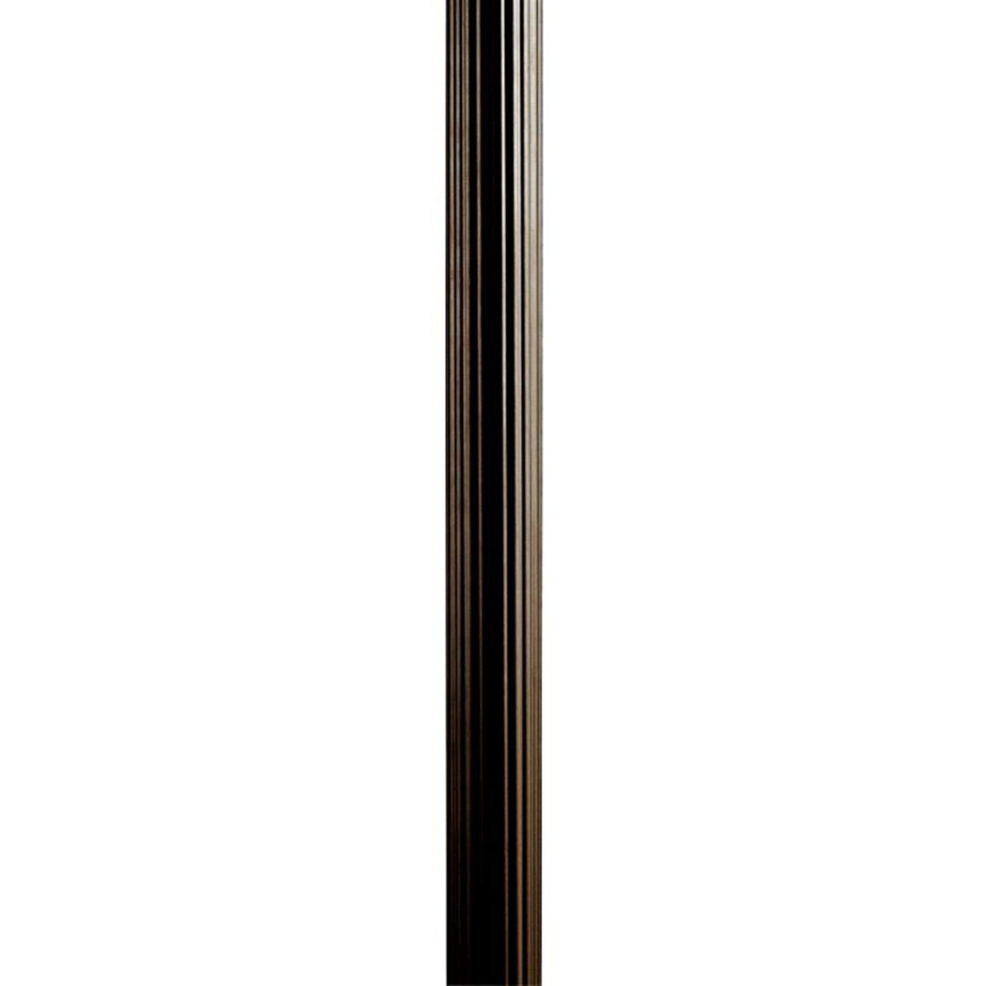 Kichler 7ft x 3 in Direct Burial Fluted Light Post - Bees Lighting