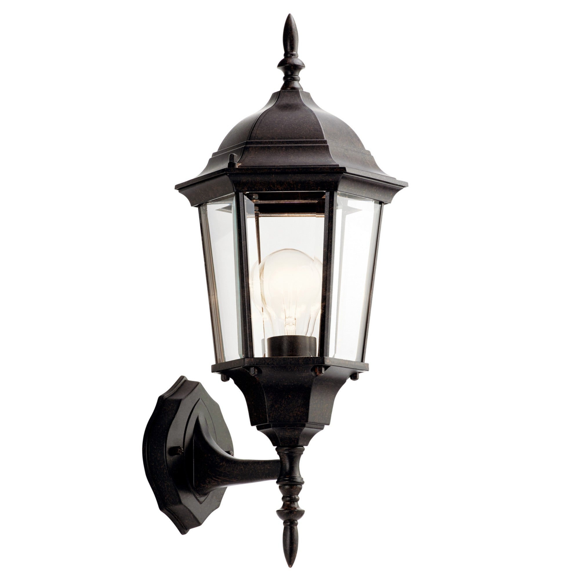 Madison 20" Outdoor Wall Light, Tannery Bronze Finish - Bees Lighting