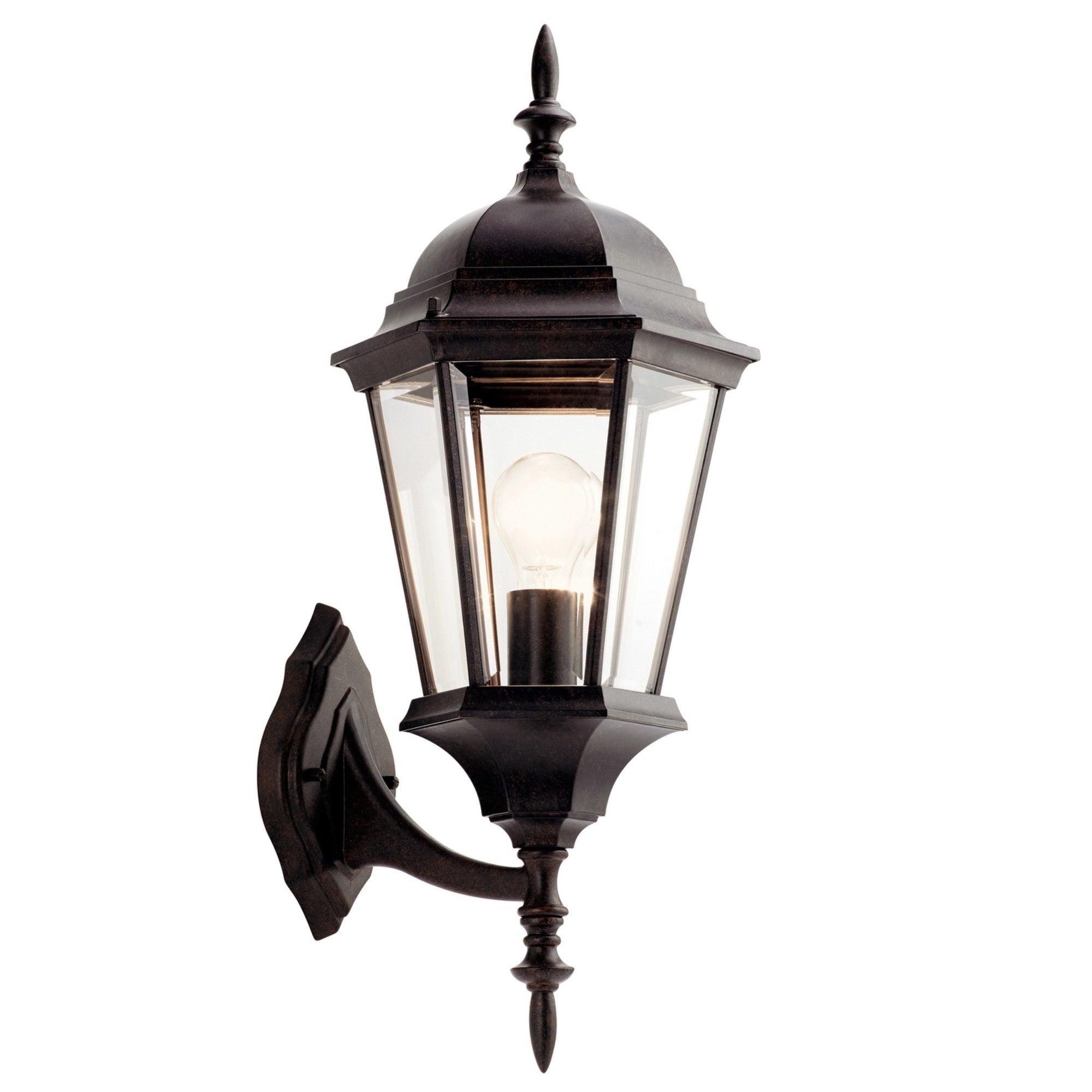 Madison 23" Outdoor Wall Light, Tannery Bronze Finish - Bees Lighting