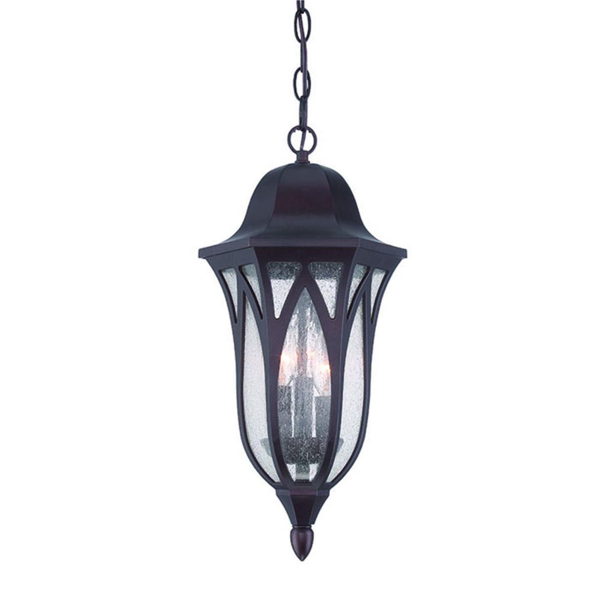 Milano 9 In. 3 Lights Outdoor Hanging Lantern Architectural - Bees Lighting