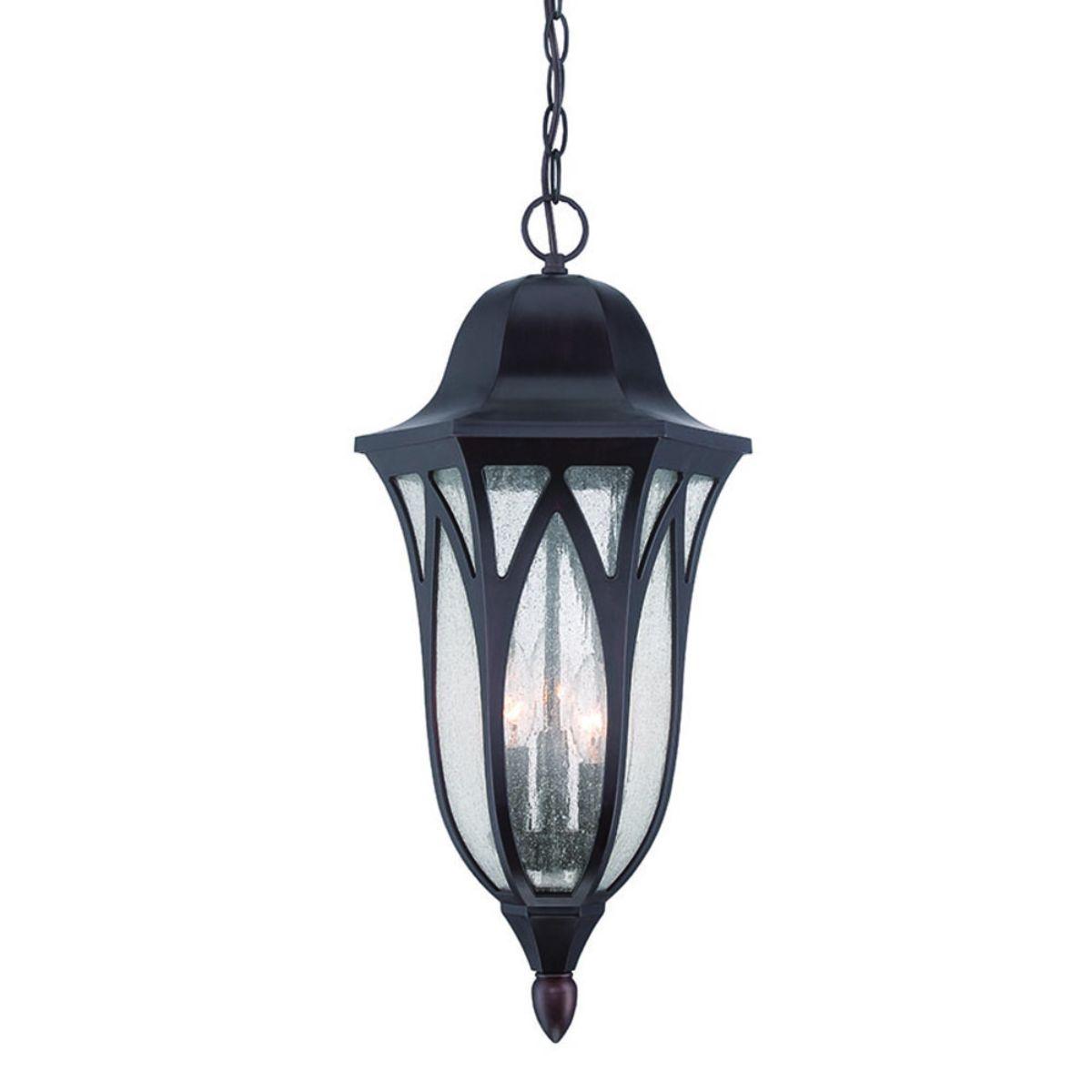 Milano 11 In. 3 Lights Outdoor Hanging Lantern Architectural - Bees Lighting