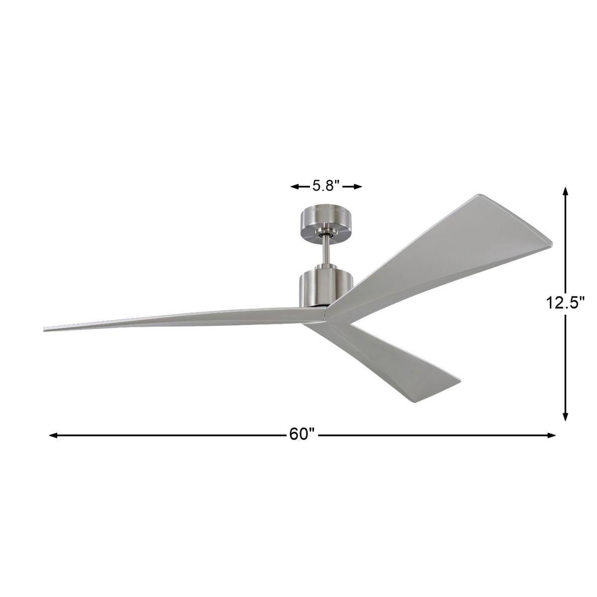 AdlerÂ 60 In. Outdoor Ceiling Fan With Remote - Bees Lighting