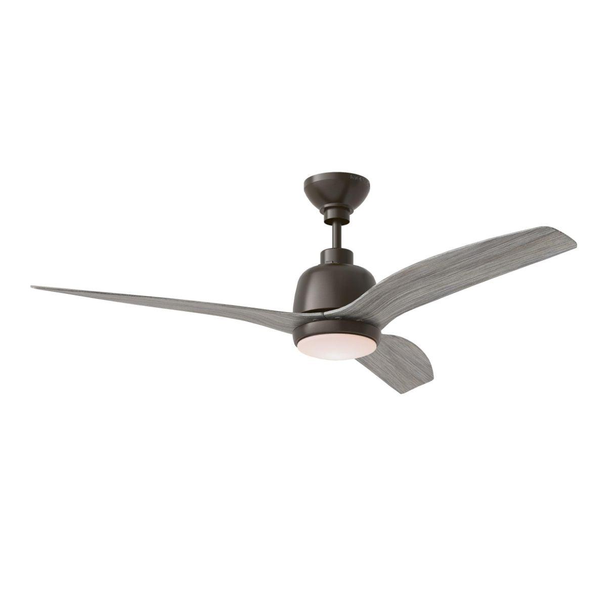 Avila 54 Inch Modern Outdoor Ceiling Fan With Light And Remote - Bees Lighting
