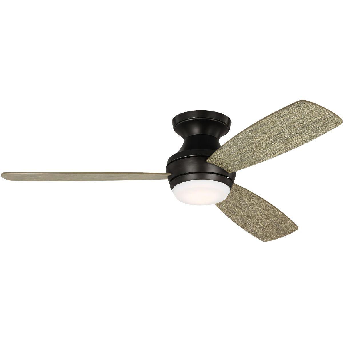 Ikon 52 In. Hugger Ceiling Fan With Light And Remote