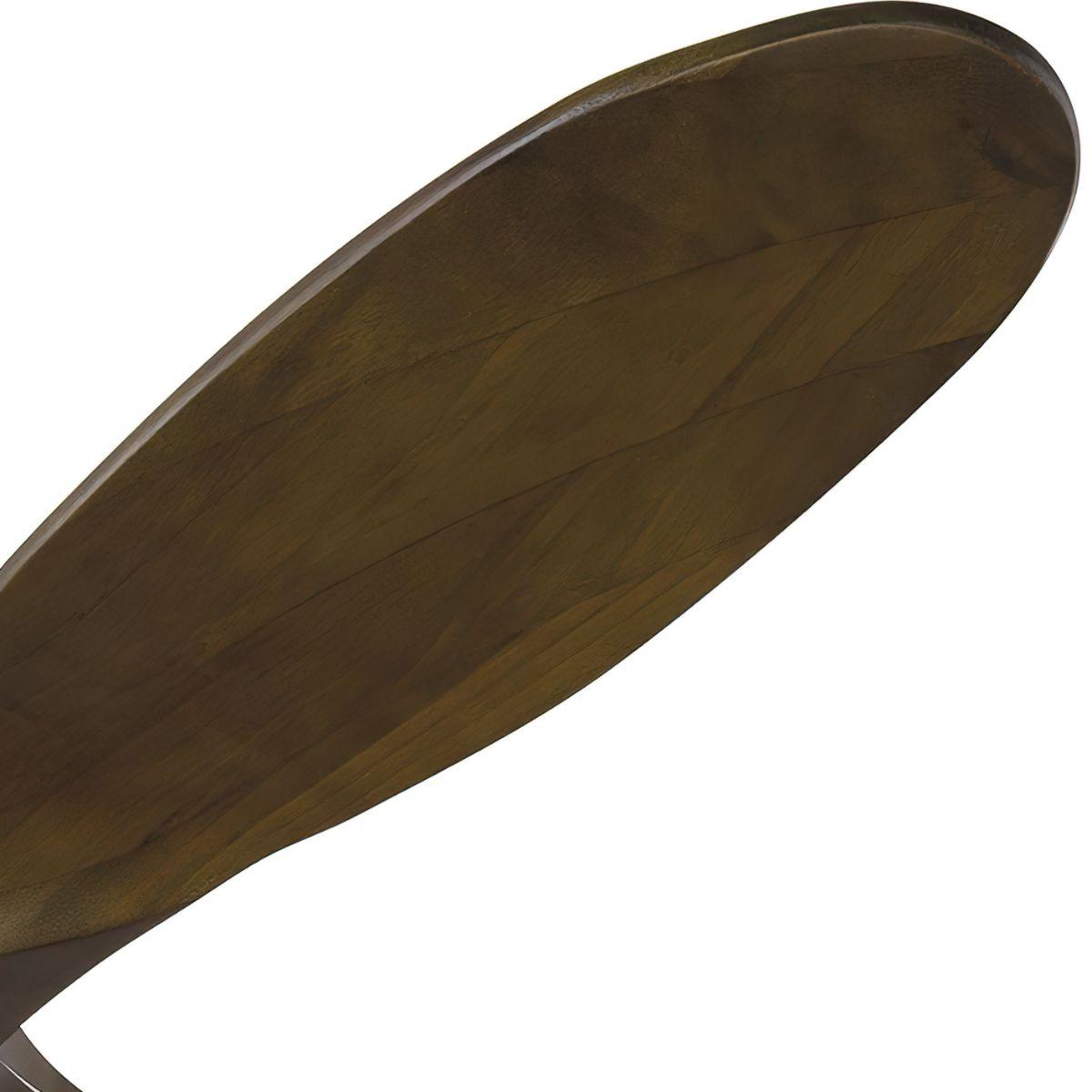 Maverick II 52 Inch Black and Walnut Damp Rated Ceiling Fan with Remote - Bees Lighting