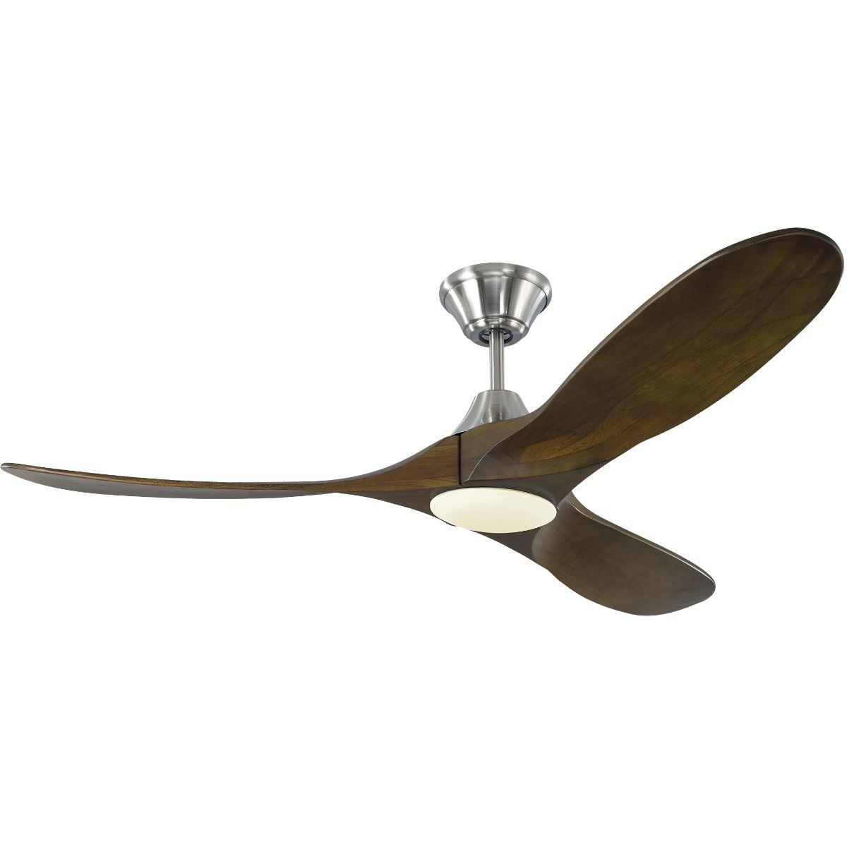 Maverick II 52 Inch LED Modern Outdoor Ceiling Fan With Light And Remote - Bees Lighting