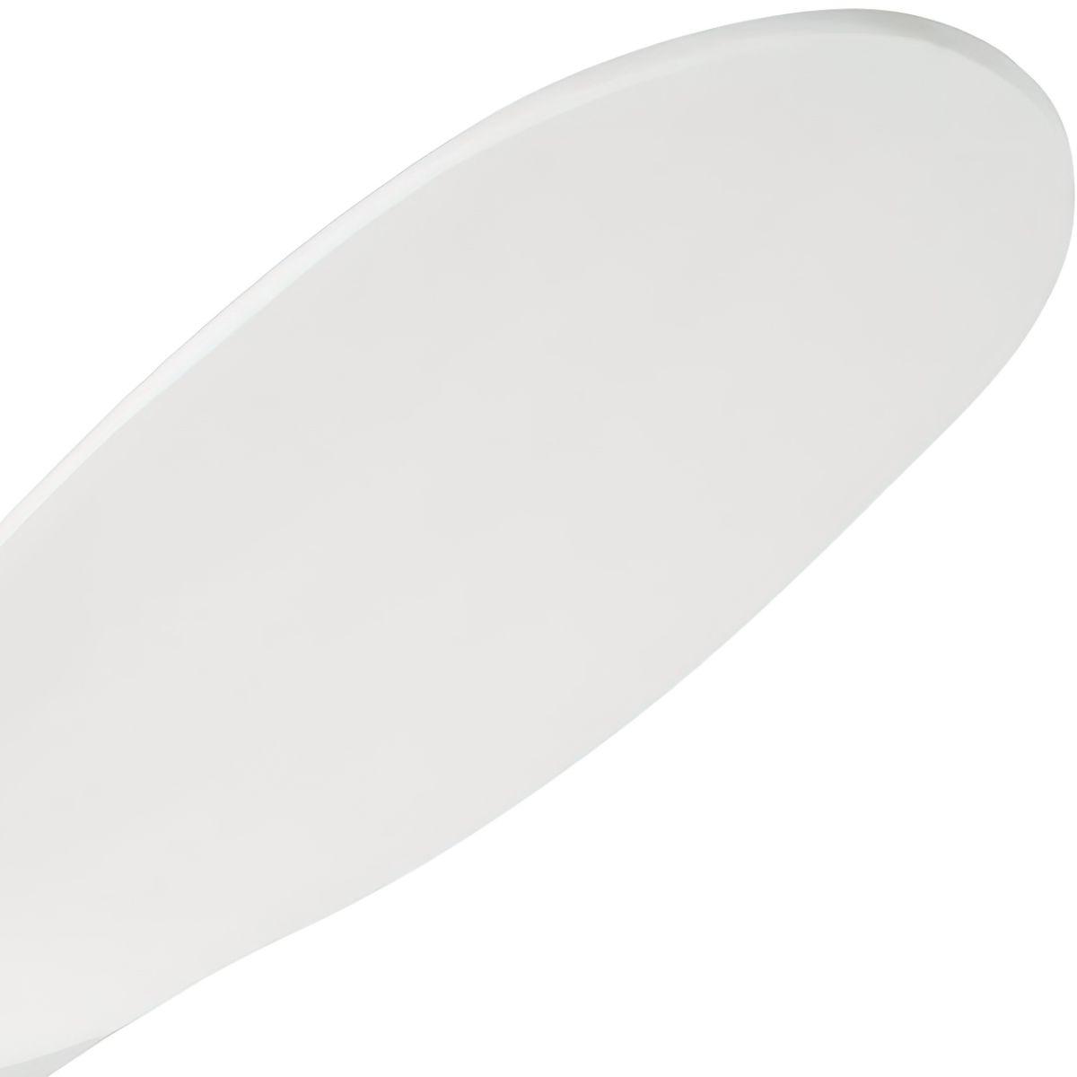 Maverick II 52 Inch Matte White Damp Rated LED Ceiling Fan with Remote - Bees Lighting