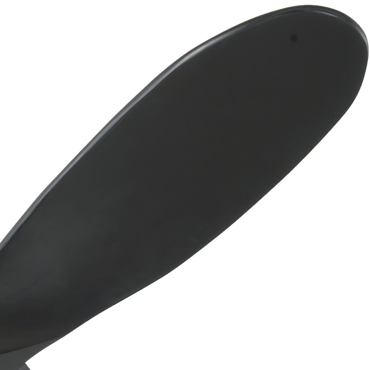 Maverick 60 Inch Black 3-Blade LED Ceiling Fan with Light and Remote - Bees Lighting