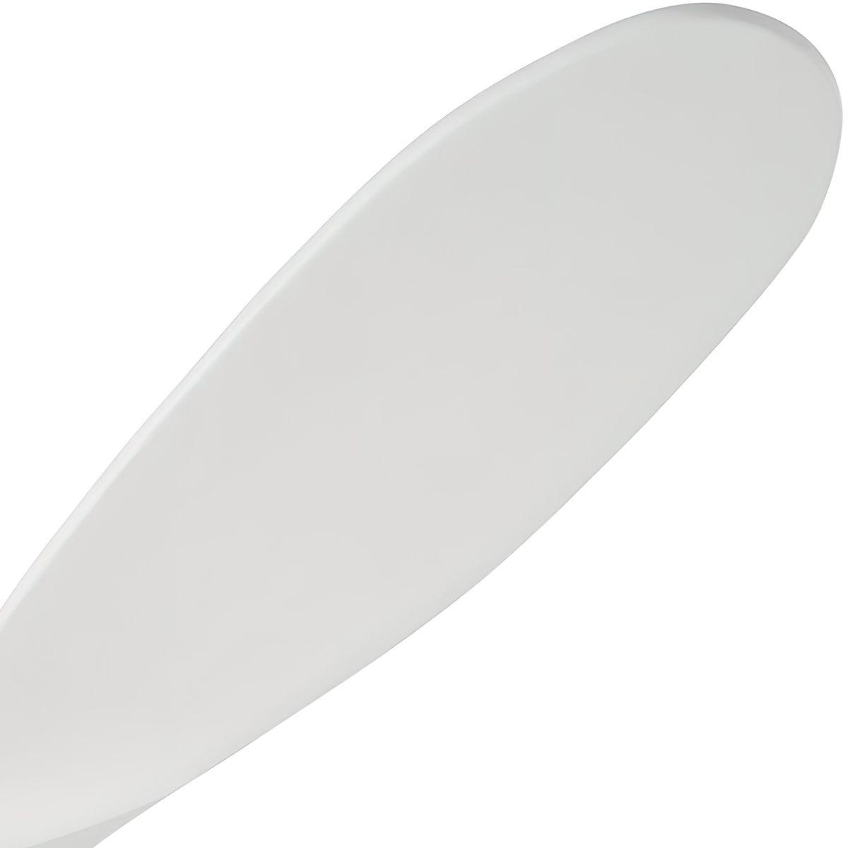 Maverick 60 Inch Matte White Damp Rated Ceiling Fan with Remote - Bees Lighting