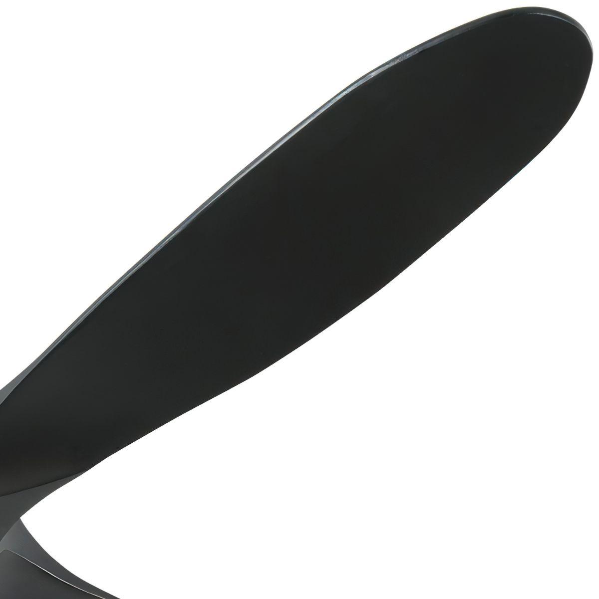 Maverick Max 70 Inch Matte Black LED Large Ceiling Fan with Light and Remote - Bees Lighting