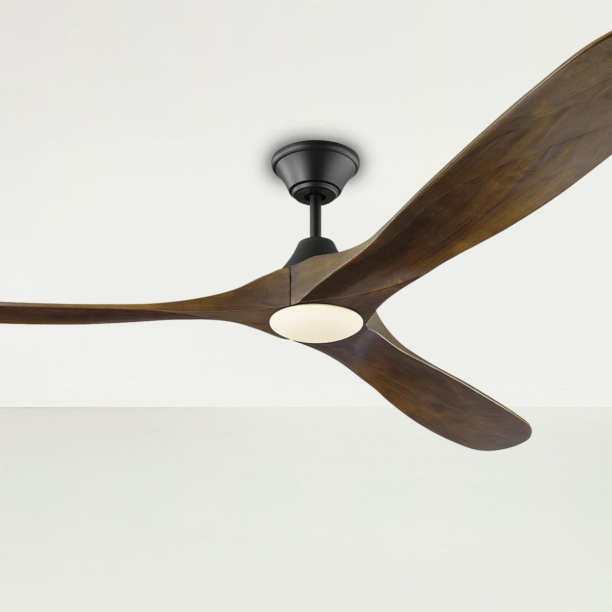 Maverick Max 70 Inch LED Modern Large Outdoor Ceiling Fan With Light And Remote