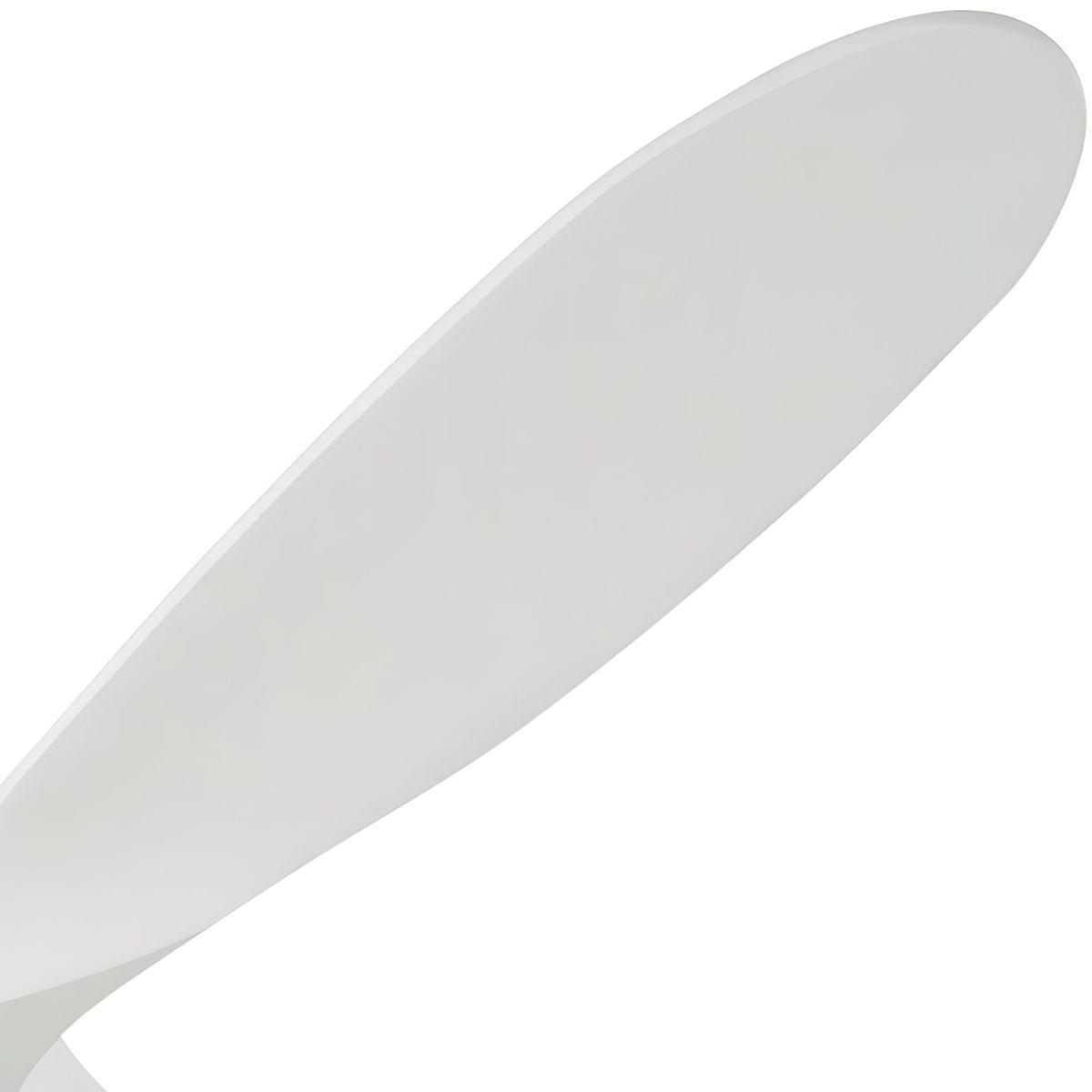 Maverick Max 70 Inch Matte White LED Large Ceiling Fan with Light and Remote - Bees Lighting