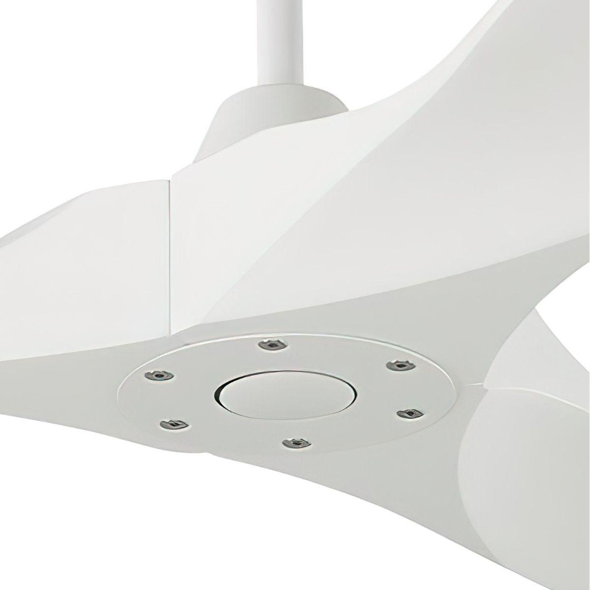 Maverick Max 70 Inch Matte White Large Ceiling Fan with Remote - Bees Lighting
