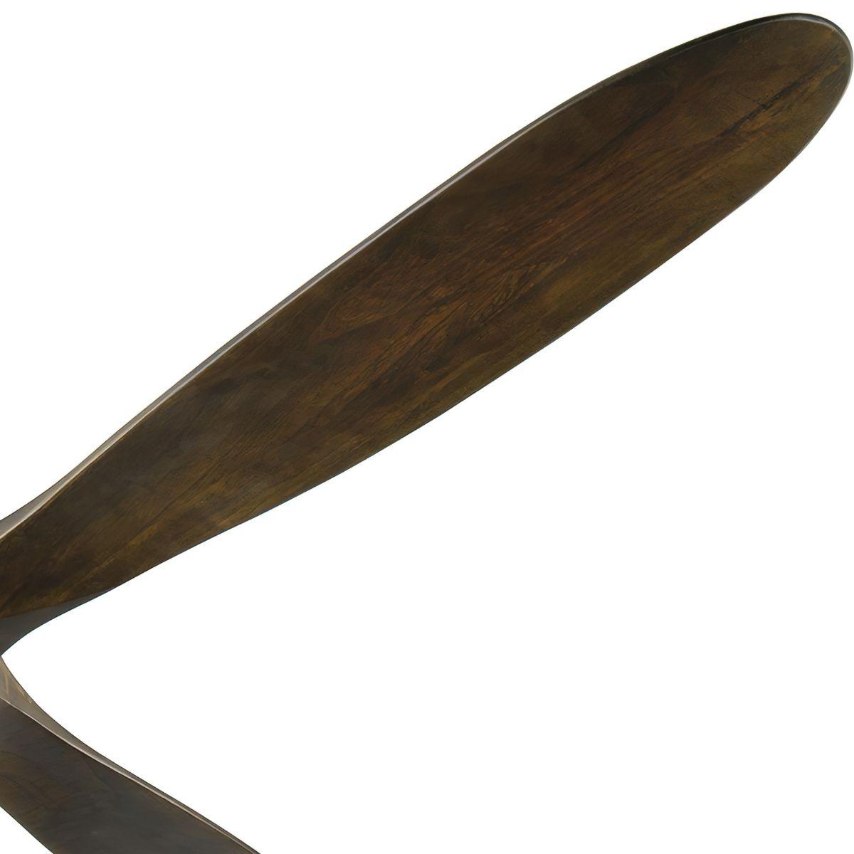 Maverick Super Max 88 Inch Black and Walnut Large Ceiling Fan with Remote - Bees Lighting