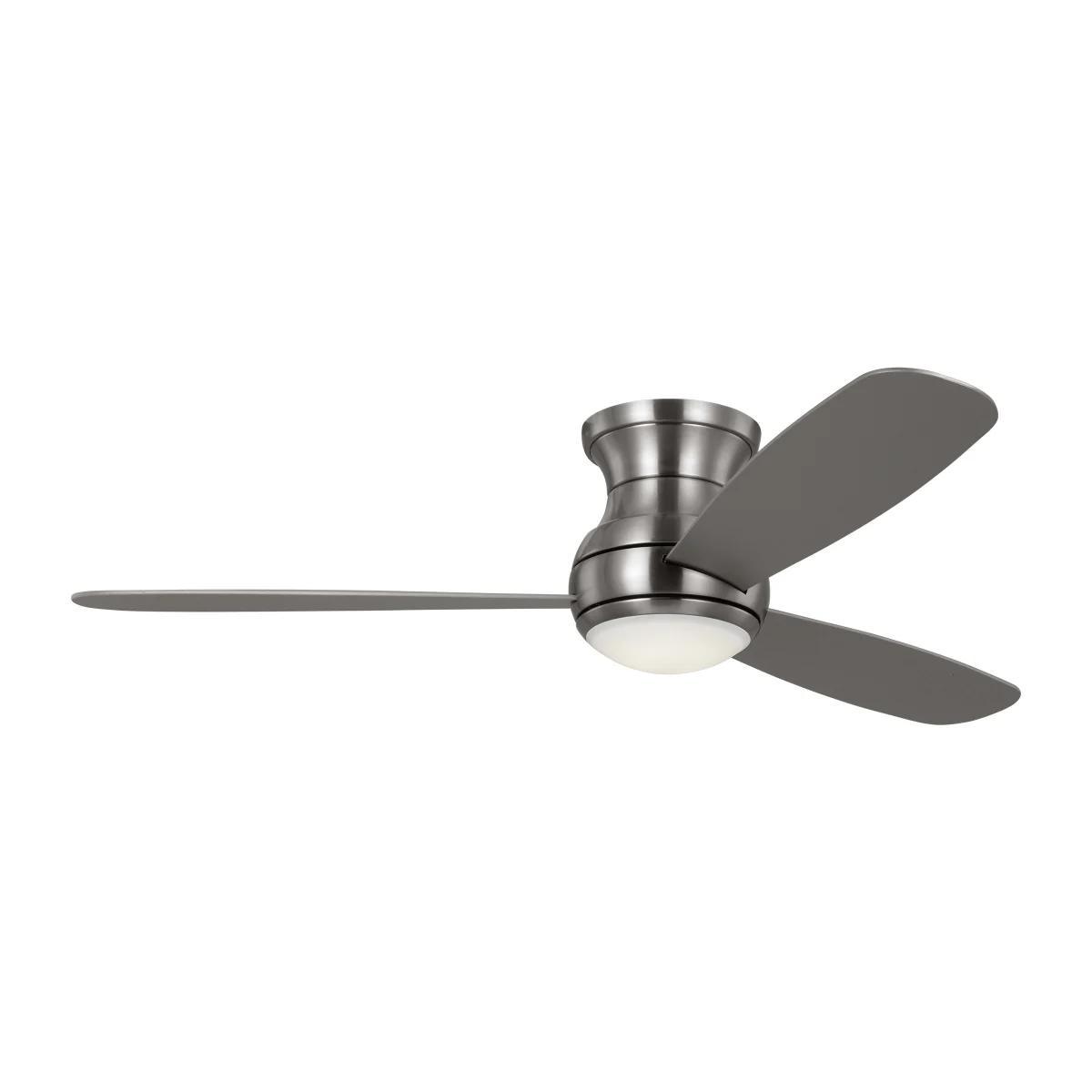Orbis 52 Inch Hugger LED Ceiling Fan With Wall Control