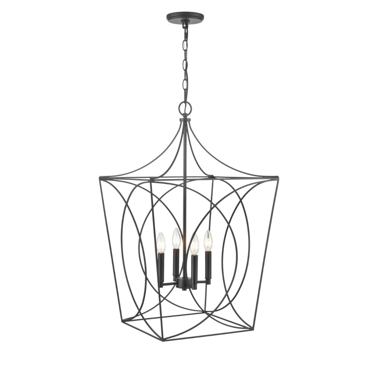 Tracy 18 in. 4 Lights Pendant Light - Bees Lighting